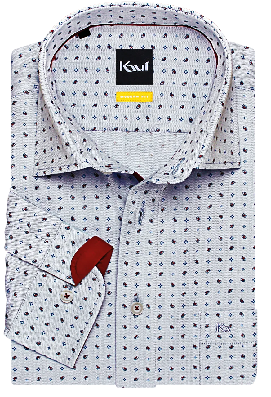 Firenze New Kent Langarm mit Kontrast