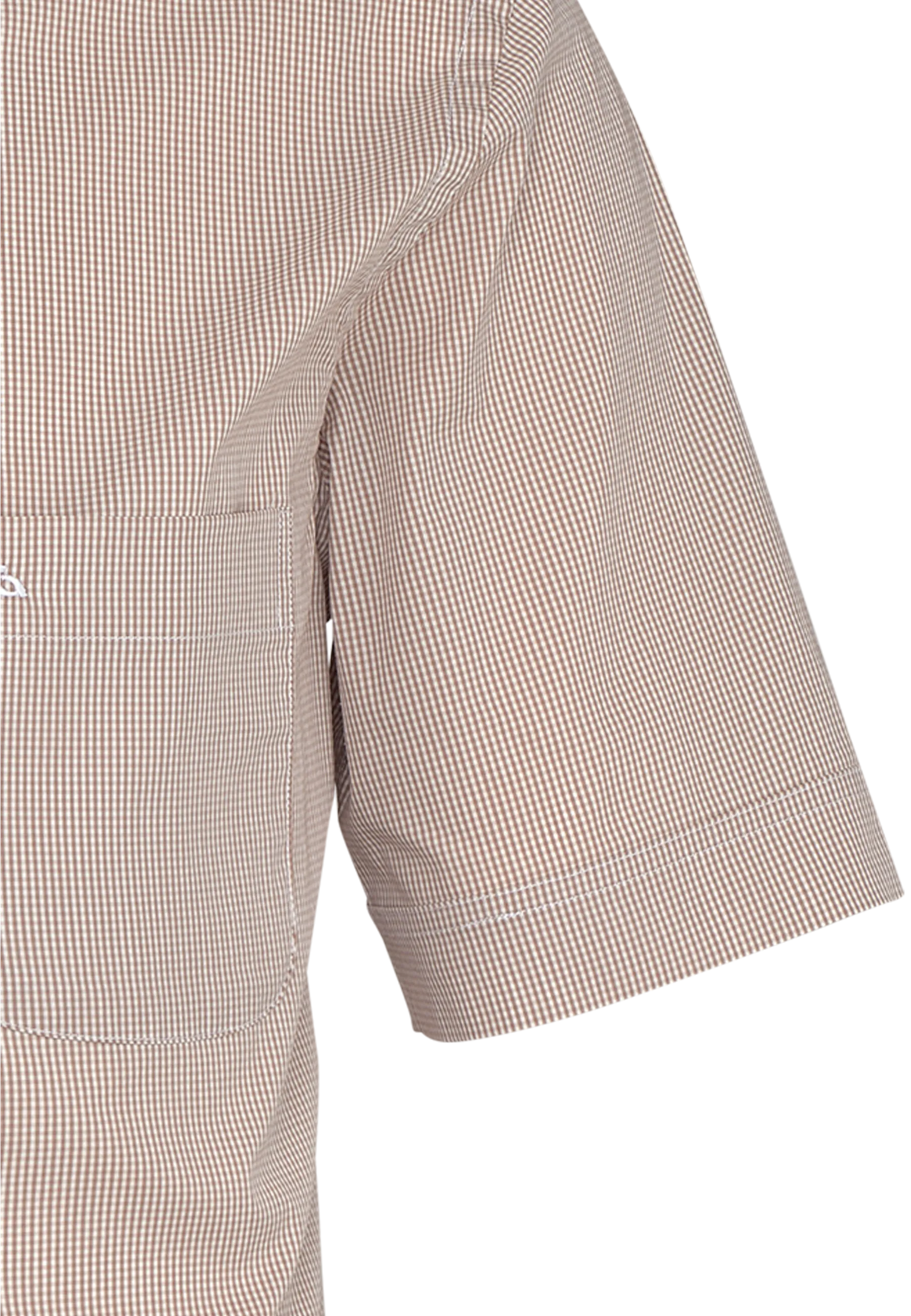 Firenze Button Down Kurzarm modern fit mit Kontrast