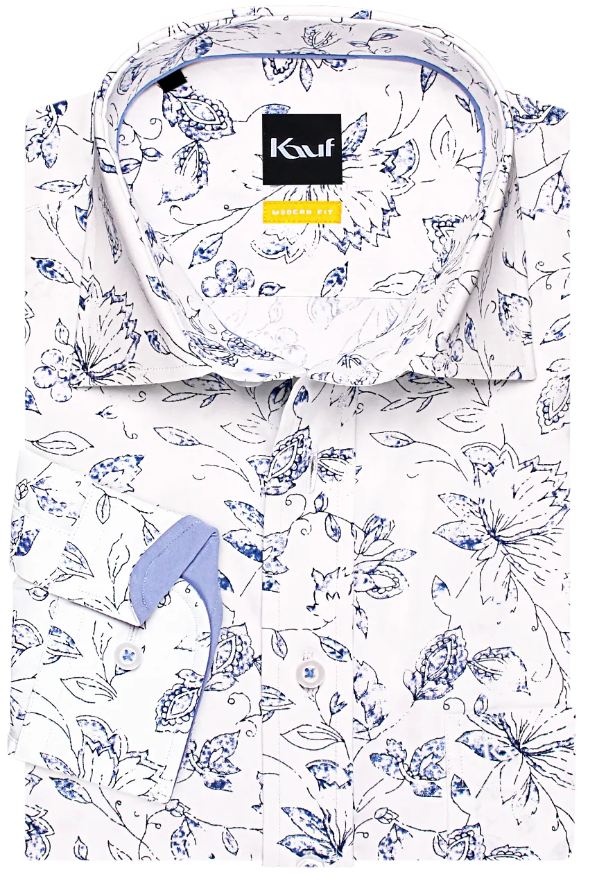 Firenze New Kent Langarm mit Kontrast