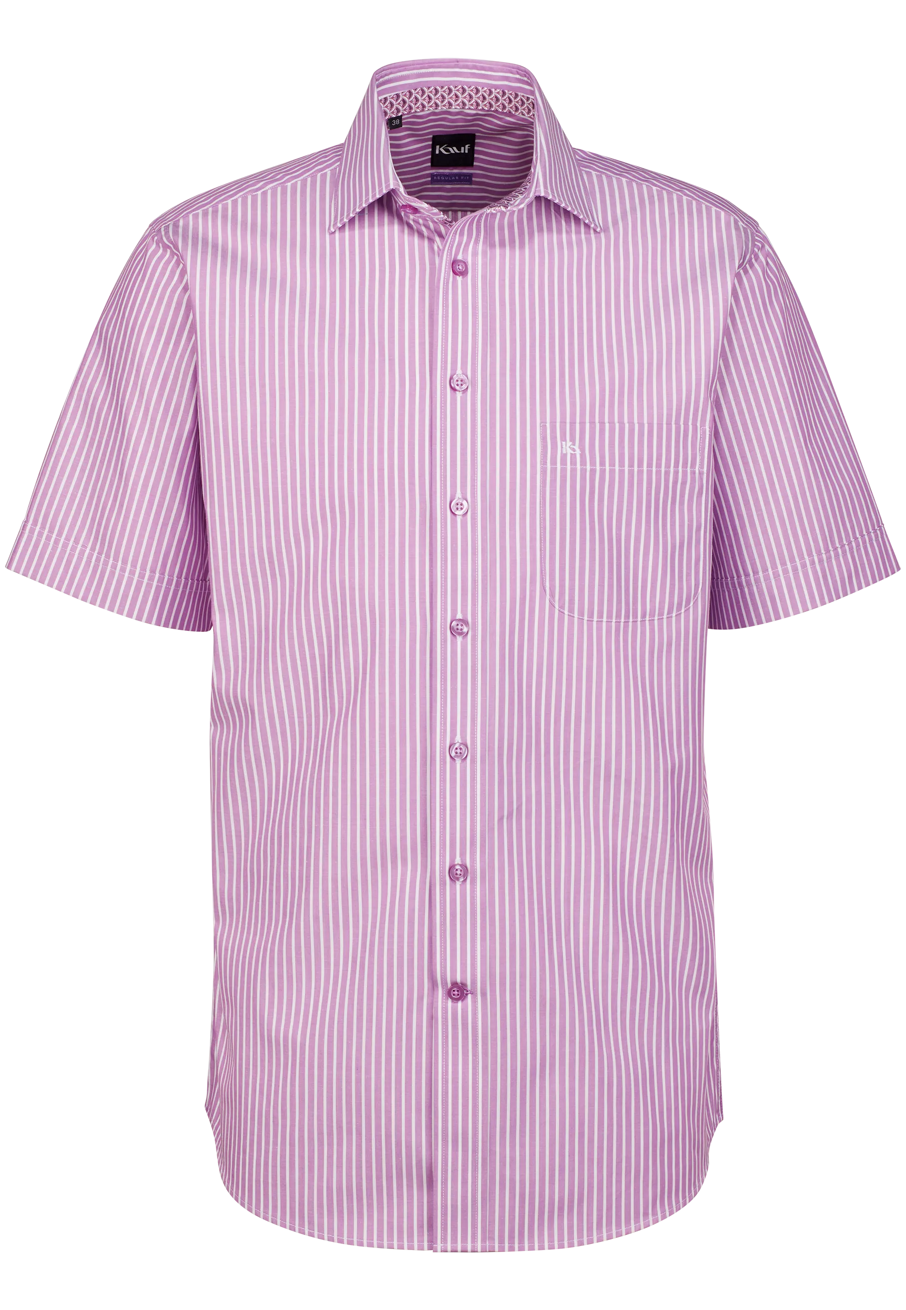 Pisa New Kent Kurzarm regular fit mit Kontrast