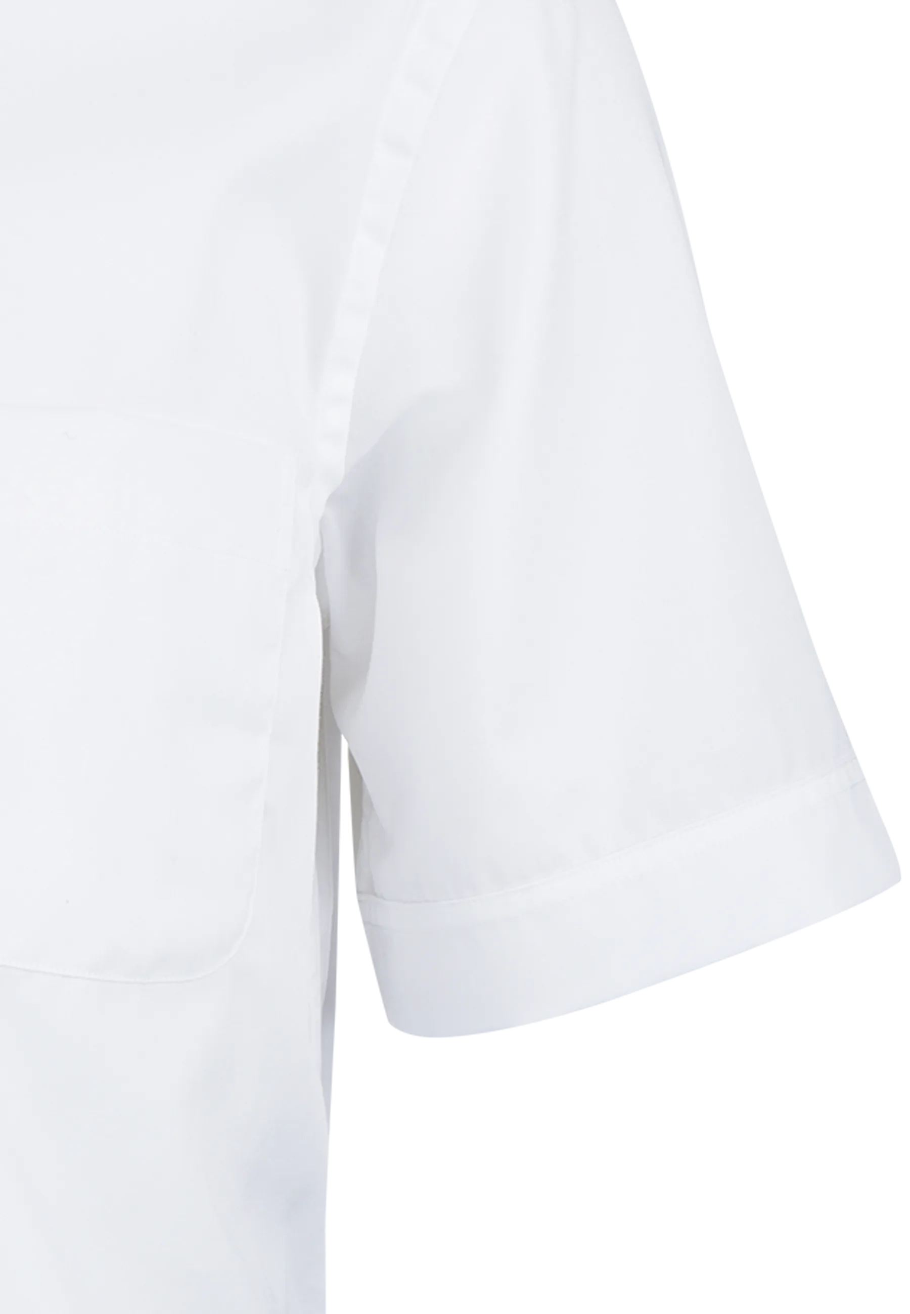White short-sleeved shirt, non-iron Modern Fit