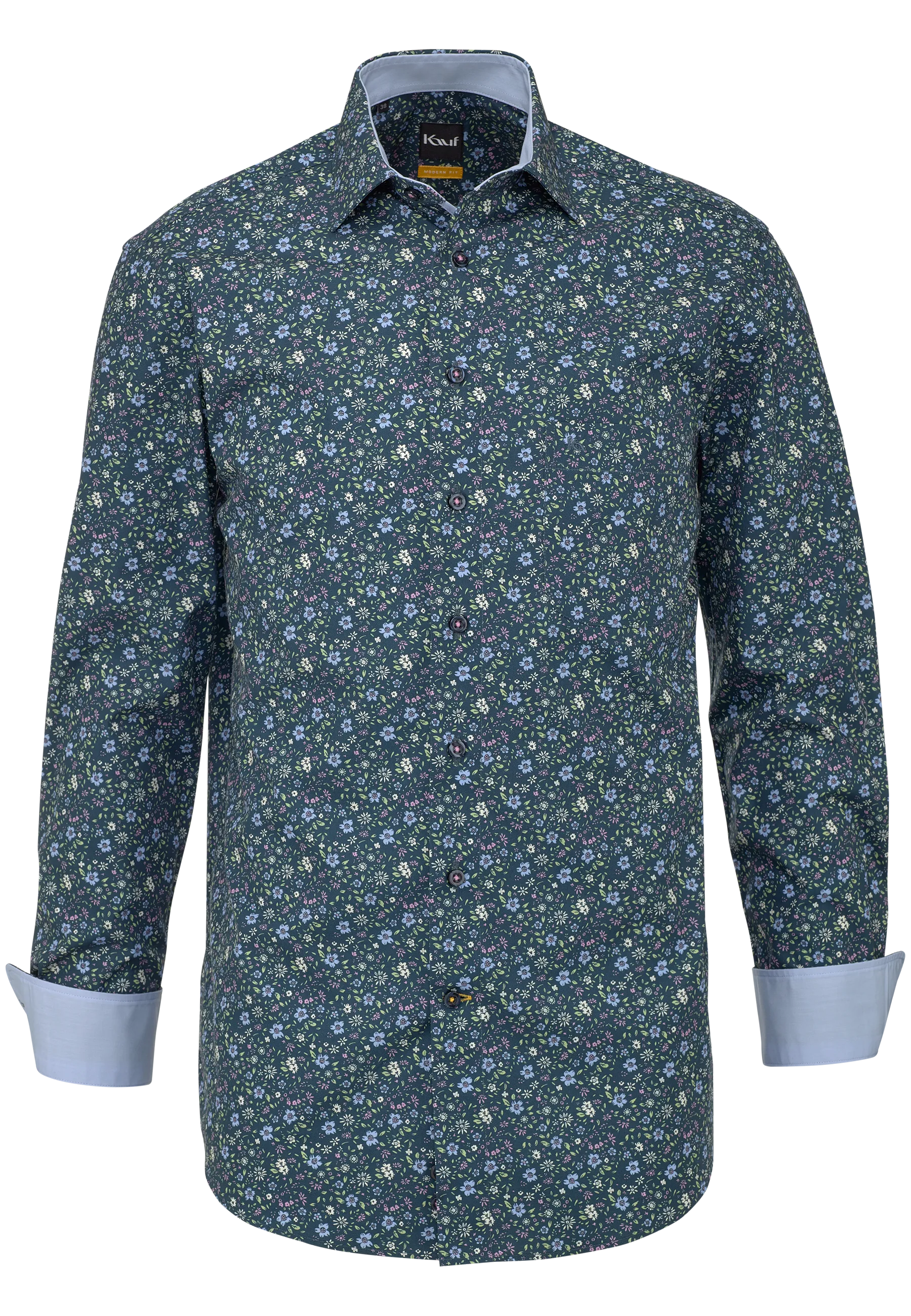 camicia manica lunga modern fit