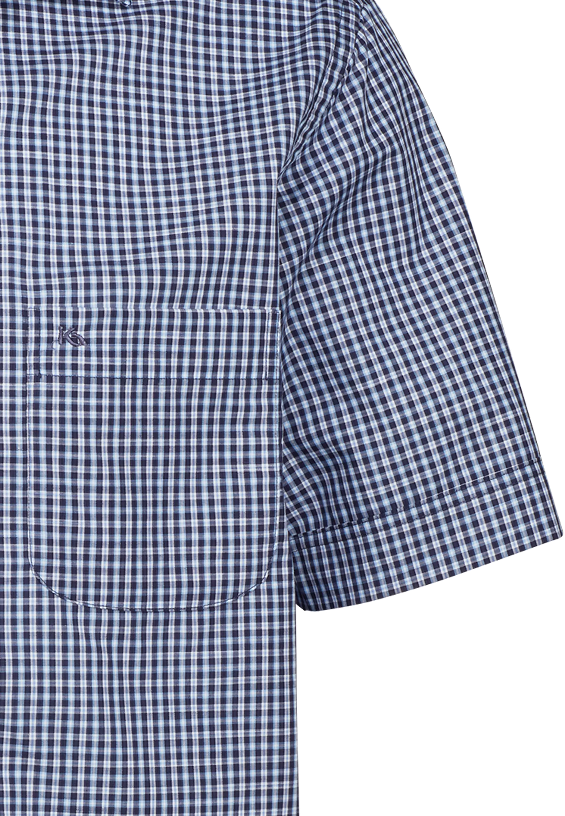 Pisa New Kent Kurzarm regular fit mit Kontrast