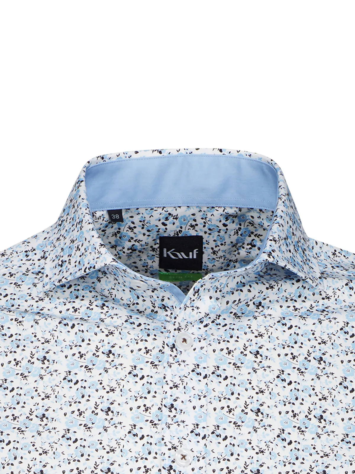 Men's shirt Slim Fit London New Kent patterned by KAUF