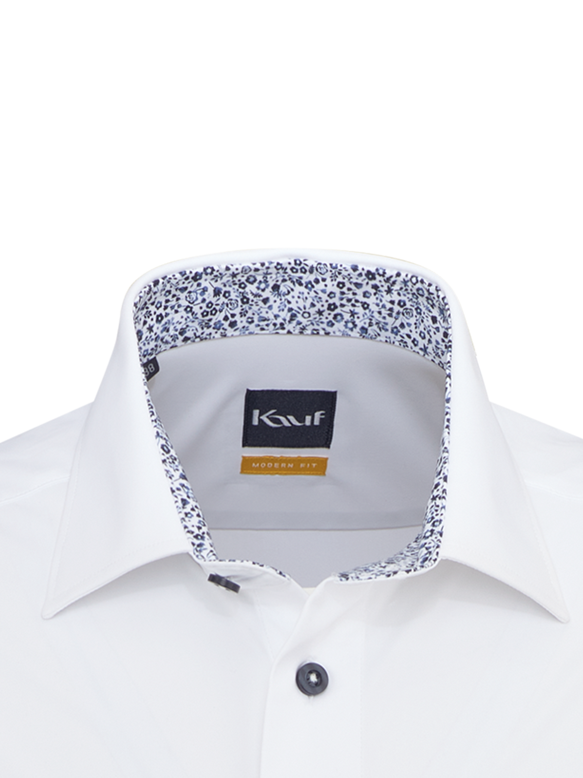 Weisses Firenze New Kent Jerseyhemd Modern Fit