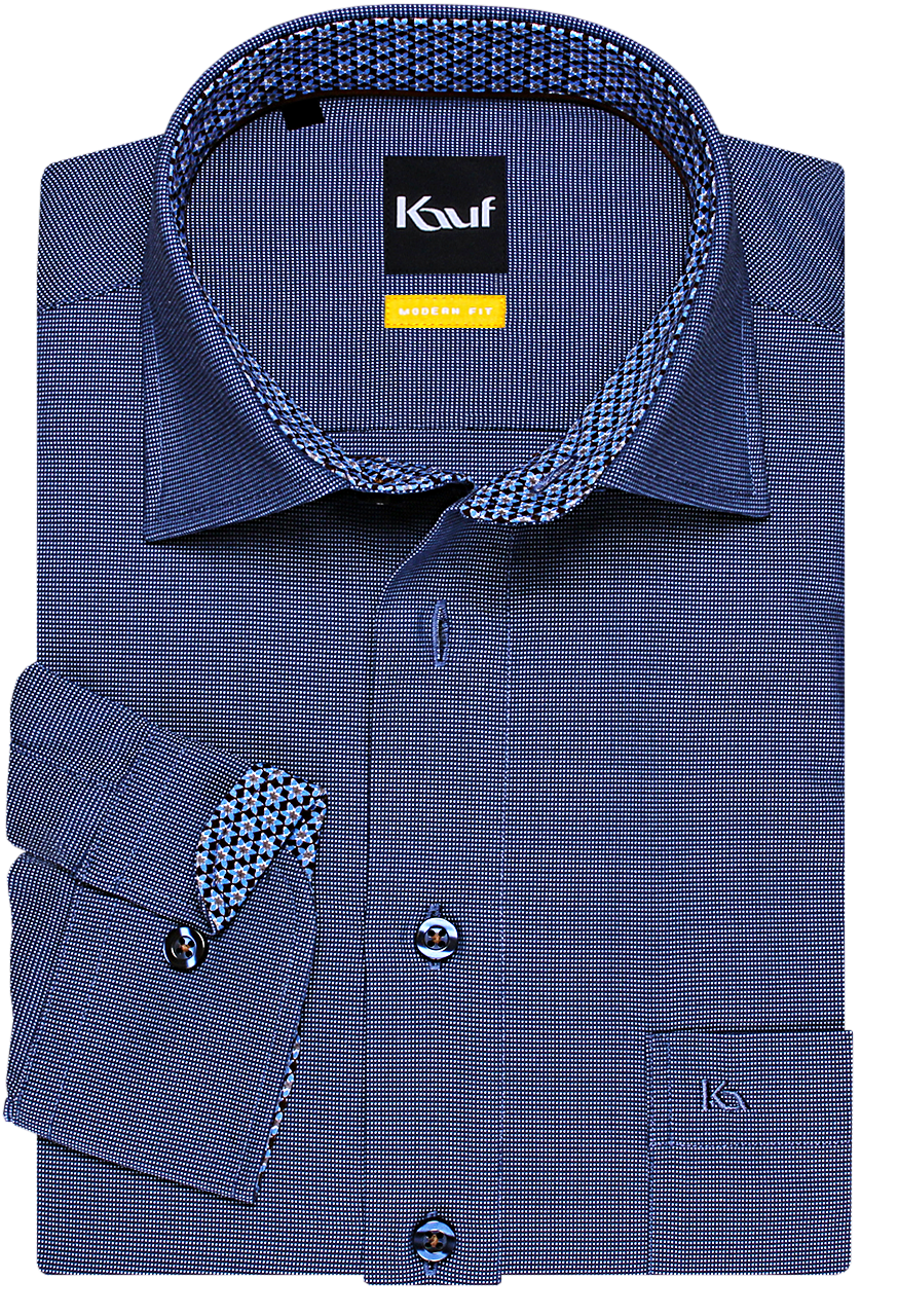 businesshemd blau