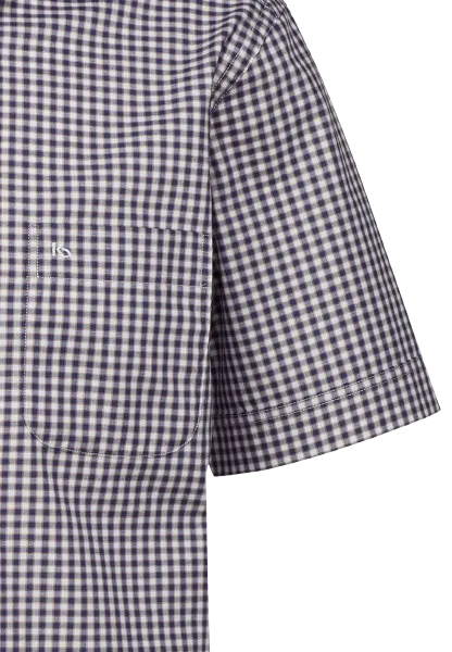 Bari Kent Kurzarm regular fit mit Kontrast