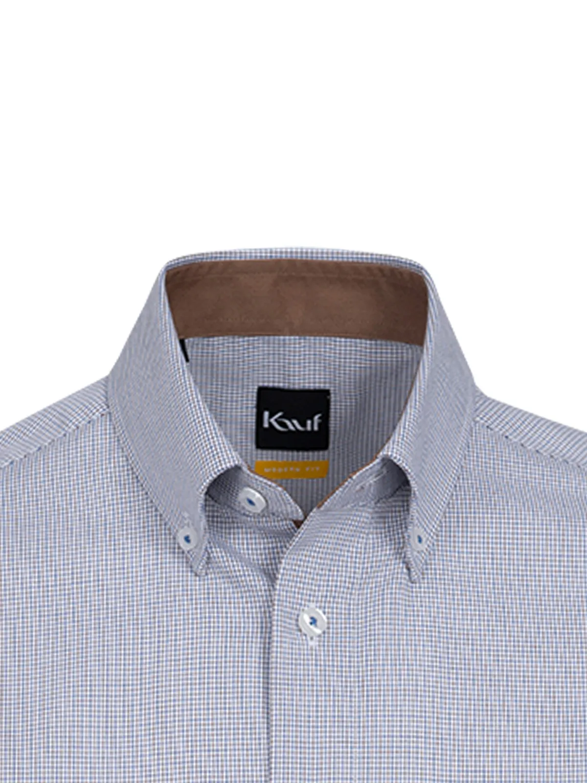 Firenze Button Down Langarm mit Kontrast