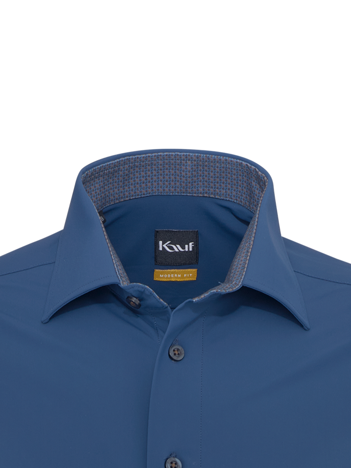 Dunkelblaues Firenze New Kent Jerseyhemd Modern Fit