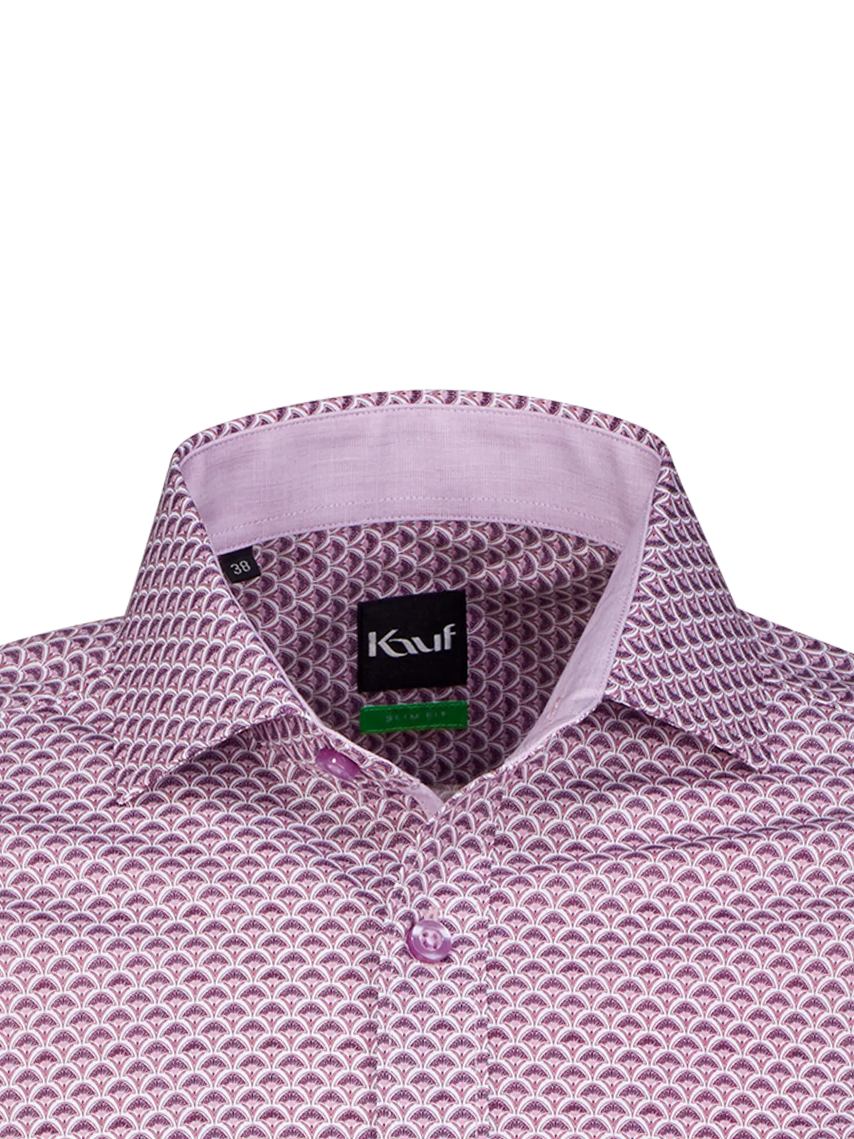London New Kent Langarm slim fit mit Kontrast