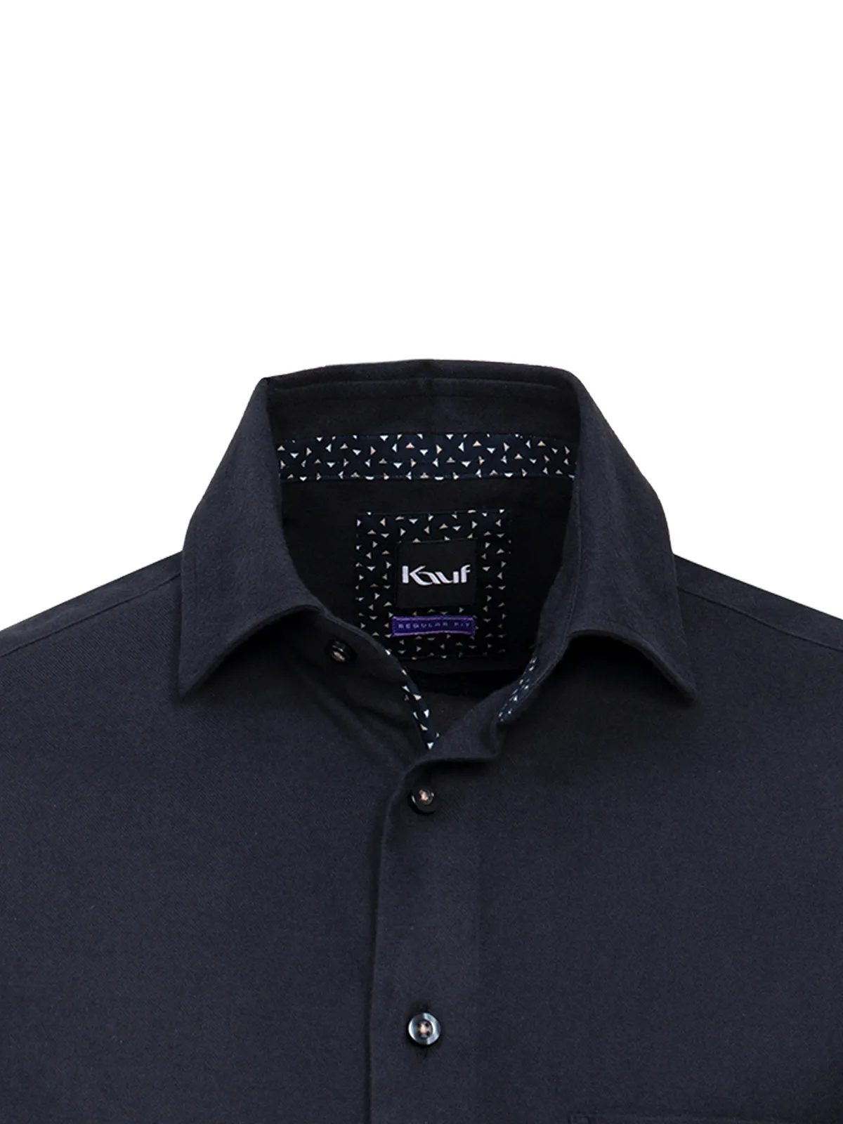 Verona Kent Langarm mit Kontrast