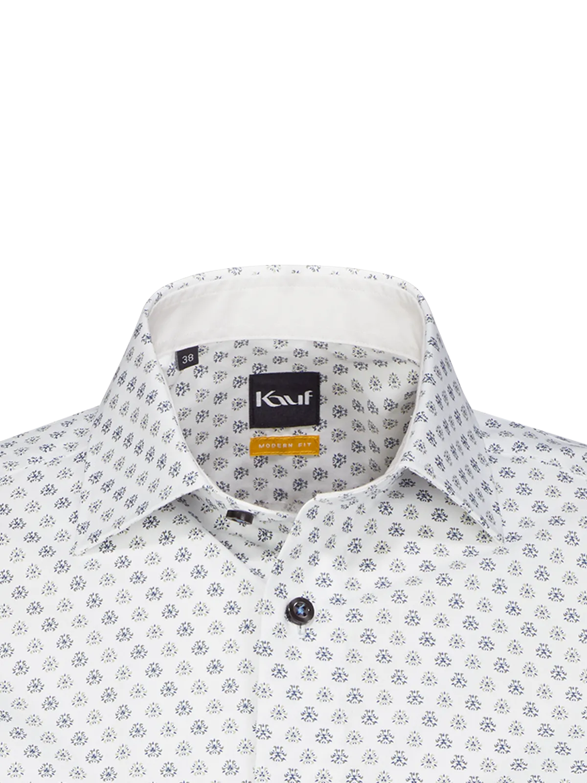 Firenze New Kent Kurzarm modern fit mit Kontrast