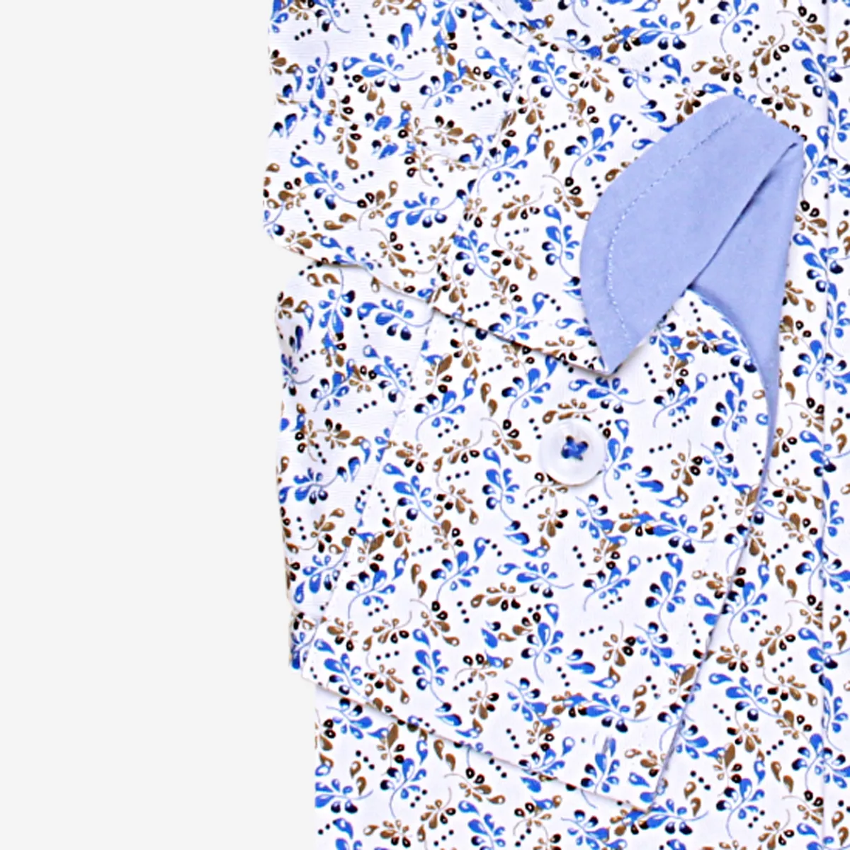 Verona Kent Langarm mit Kontrast