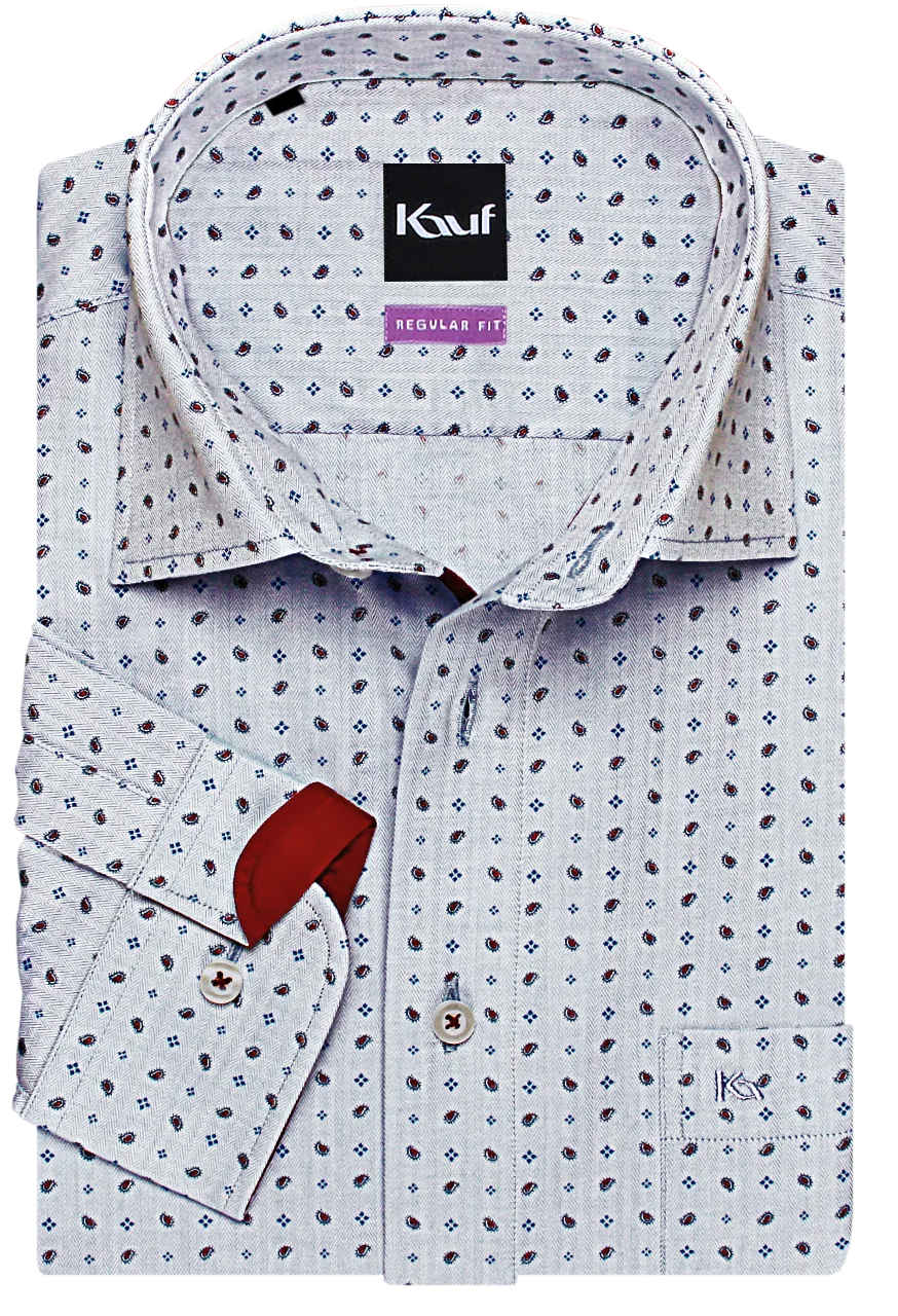 Pisa New Kent Langarm mit Kontrast