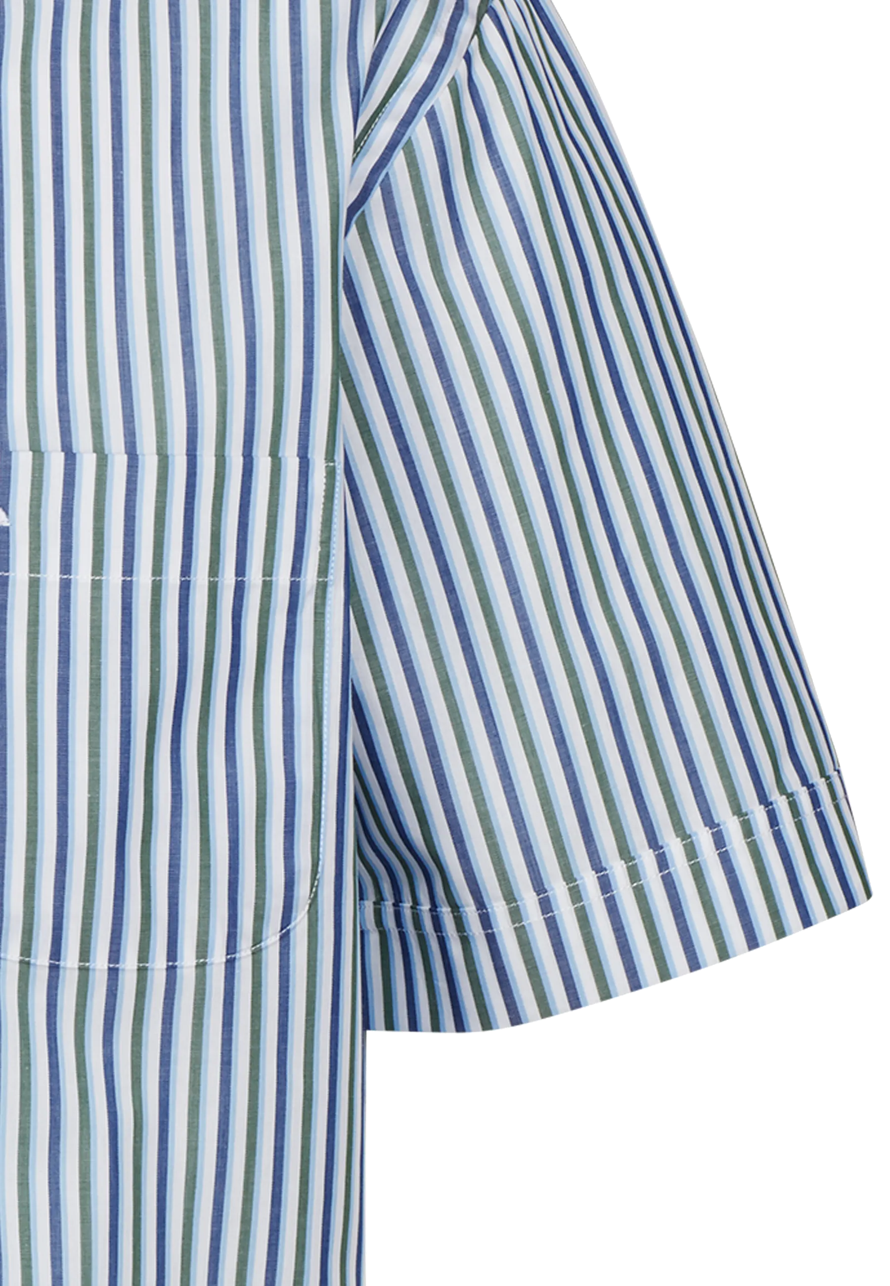 Firenze New Kent Kurzarm modern fit mit Kontrast