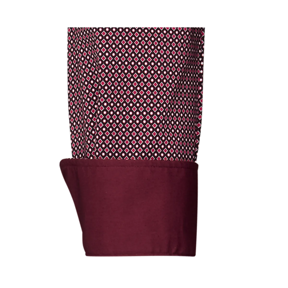 Firenze New Kent Langarm modern fit mit Kontrast in Jerseyqualität