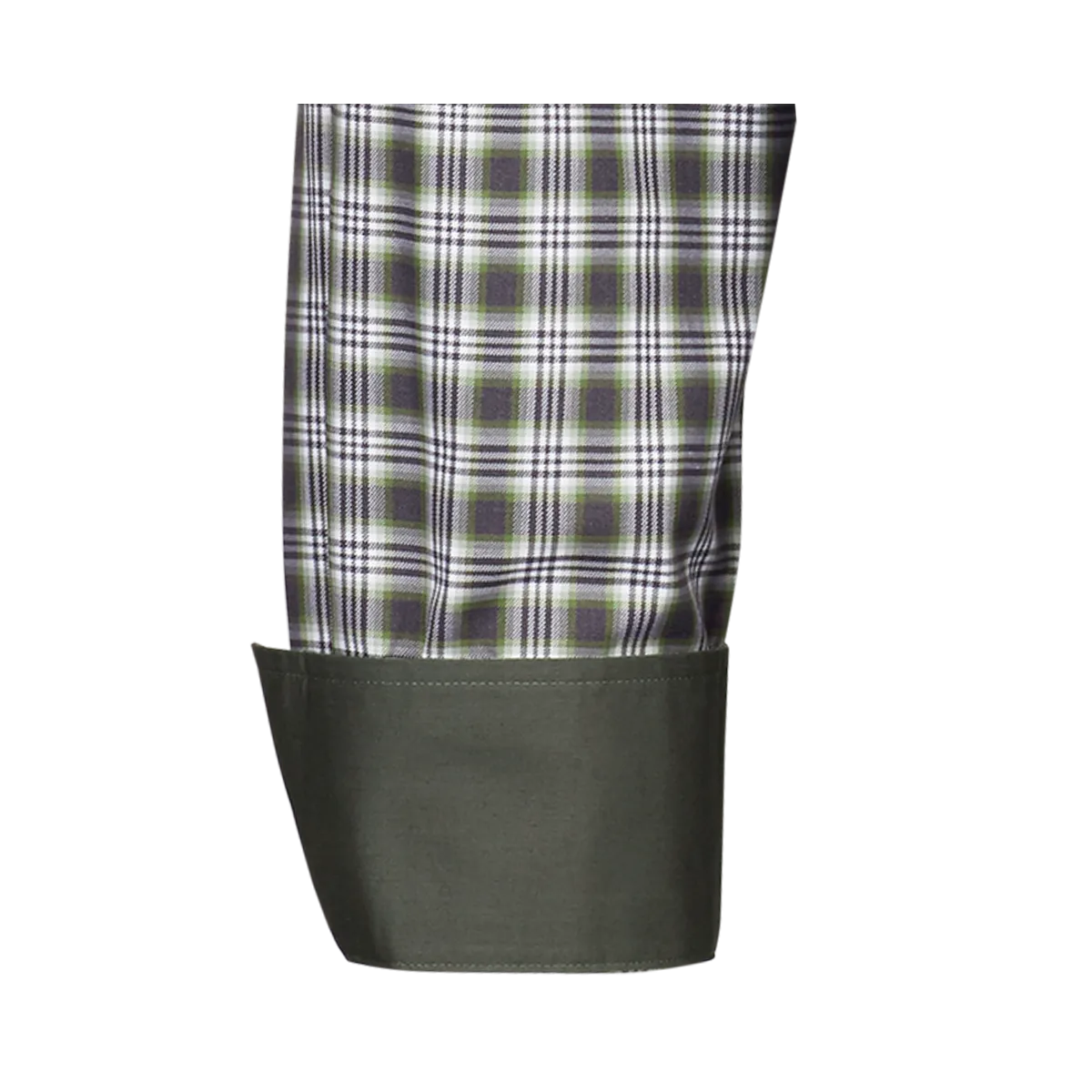 Bari Kent Langarm regular fit mit Kontrast