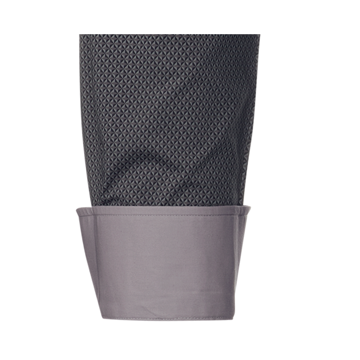 Dunkelbraunes Firenze New Kent Jerseyhemd Modern Fit