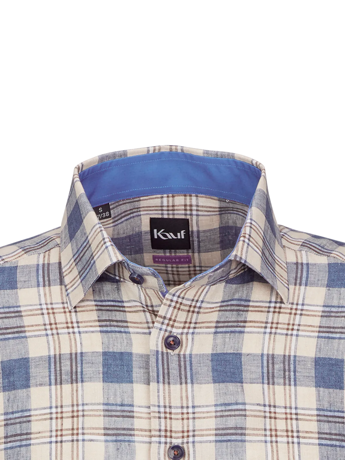 Verona Kent Kurzarm regular fit mit Kontrast