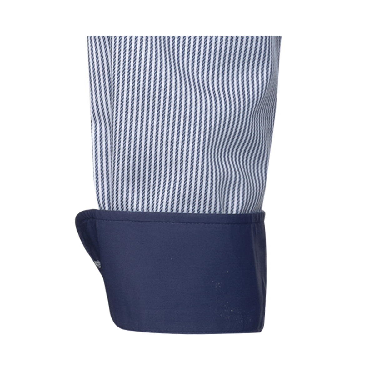 Blau-weisses Firenze New Kent Hemd Modern Fit mit feinem Streifen