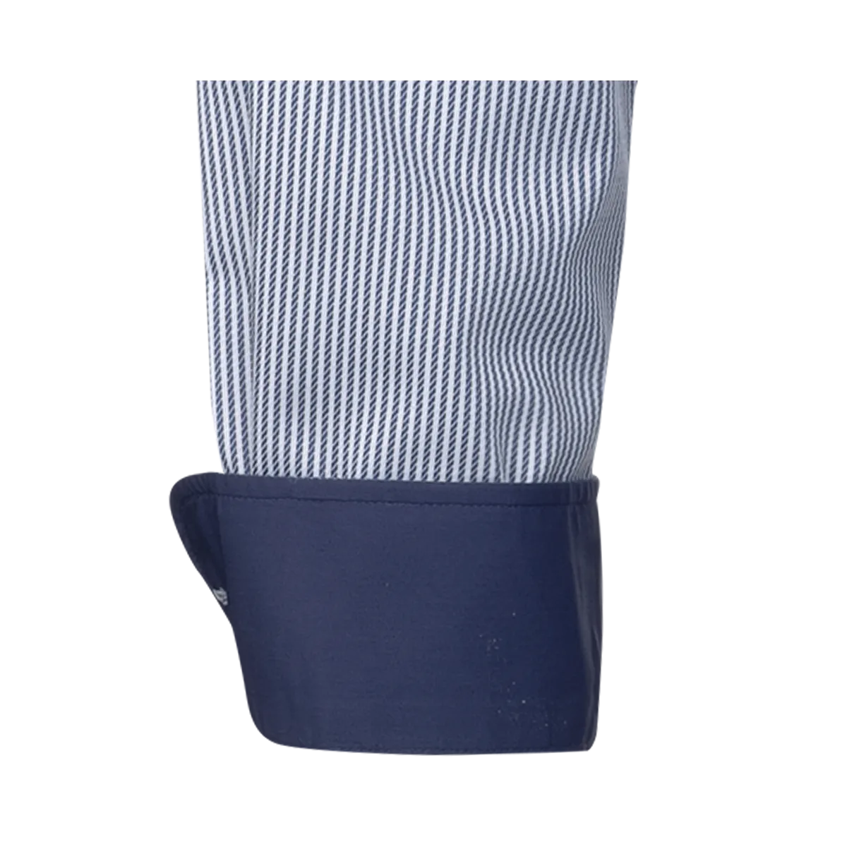 Blau-weisses Firenze New Kent Hemd Modern Fit mit feinem Streifen