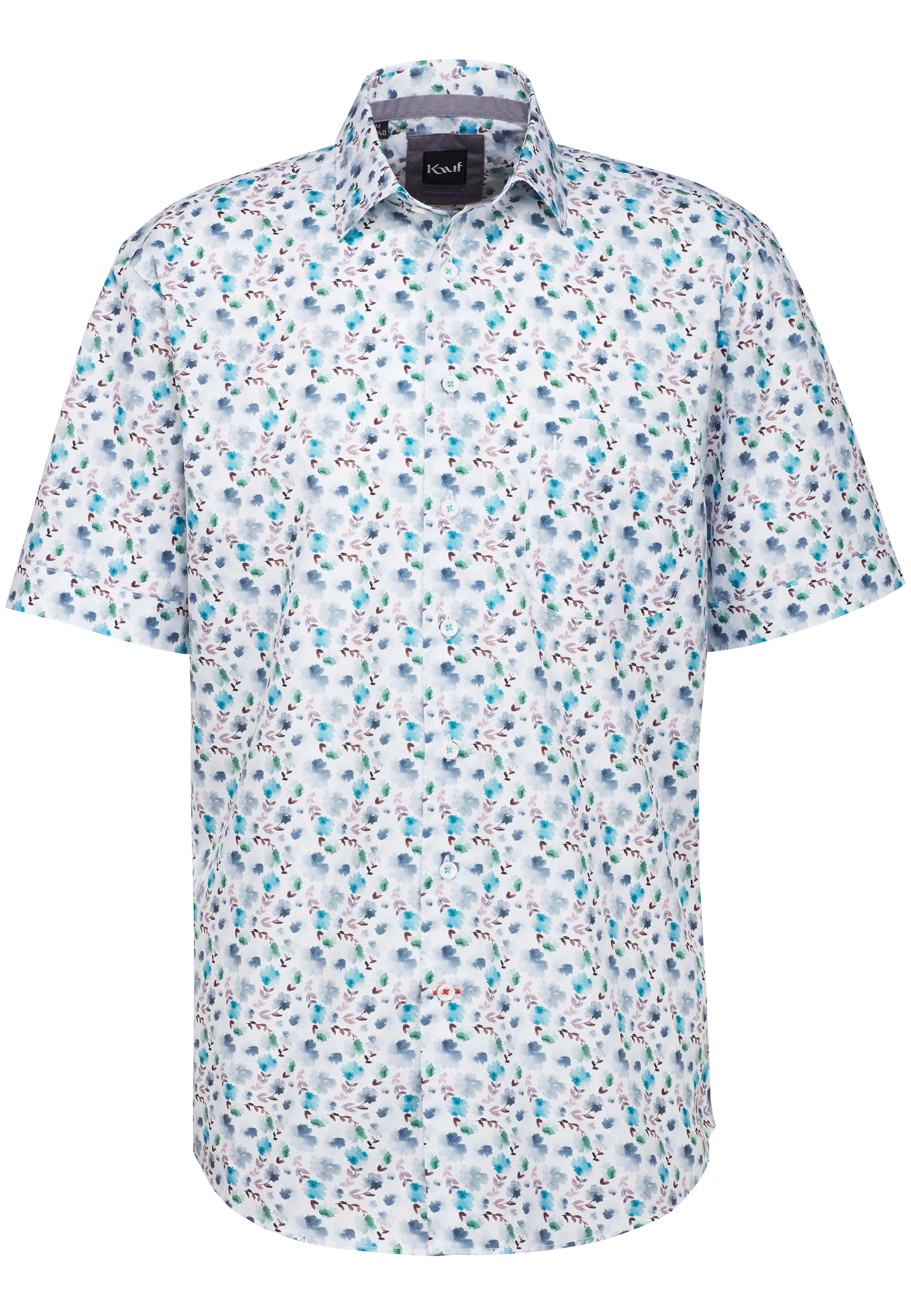 hemd weiss mit blau