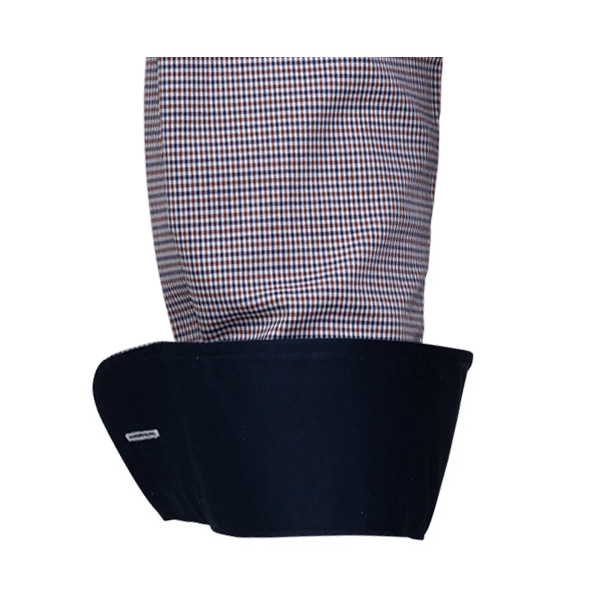 Pisa Button Down Langarm mit Kontrast