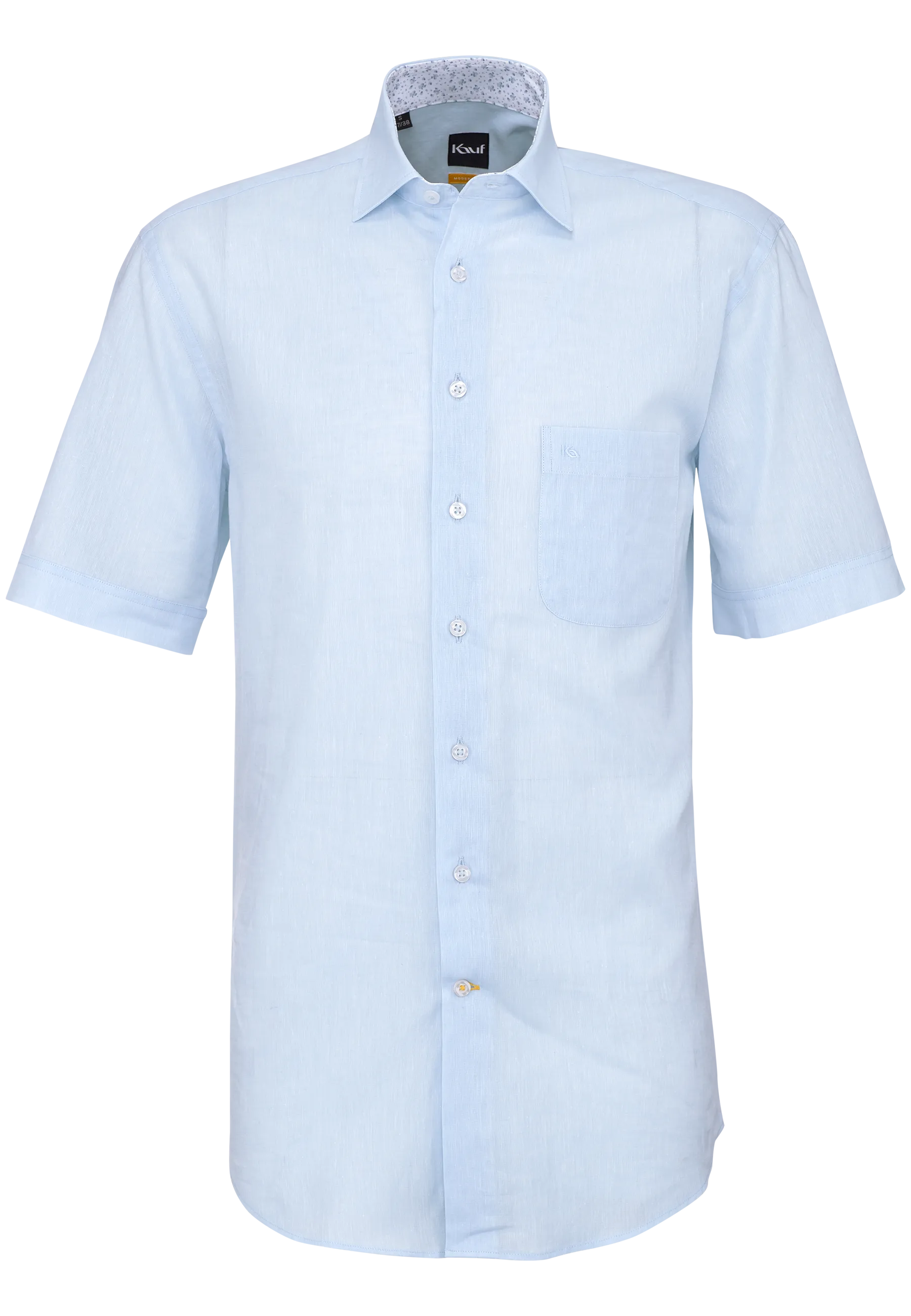 herren leinenhemd kurzarm