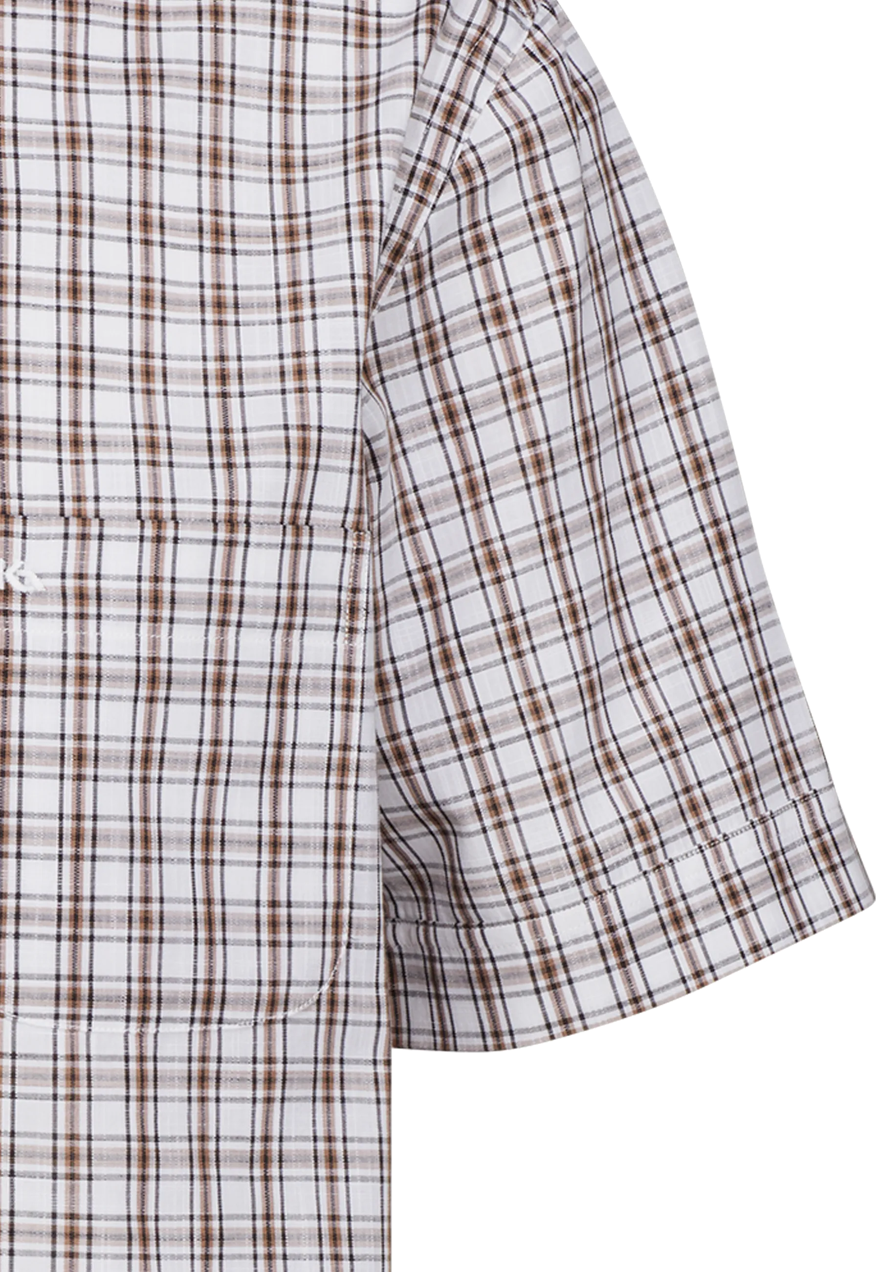 Verona Kent Kurzarm modern fit mit Kontrast