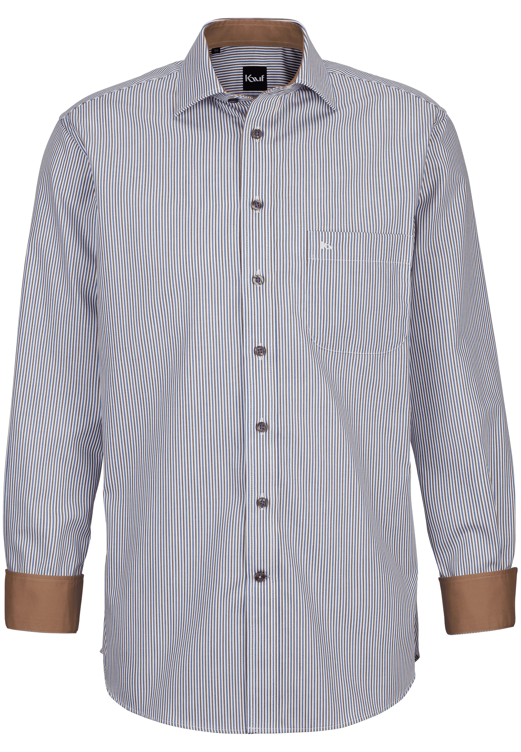 blau gestreiftes herrenhemd
