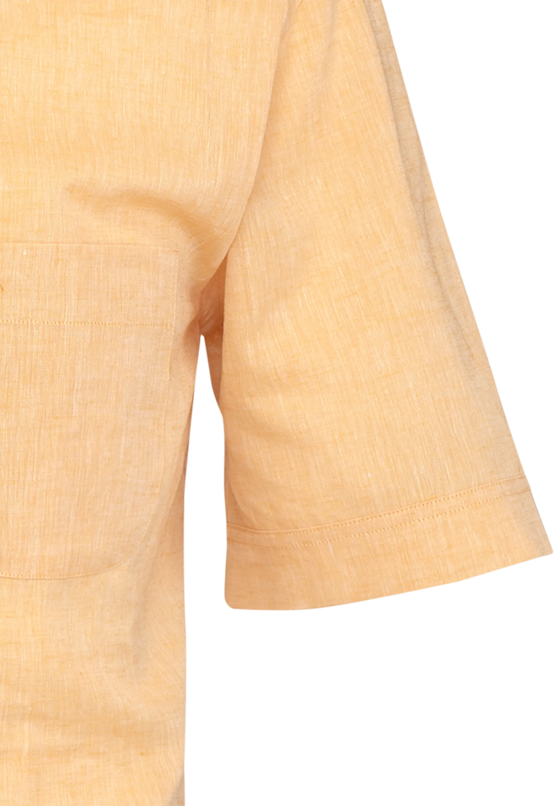 Bari Kent Kurzarm regular fit mit Kontrast mit Leinen