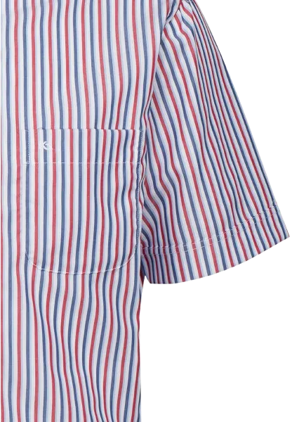 Pisa New Kent manica corta regular fit con contrasto