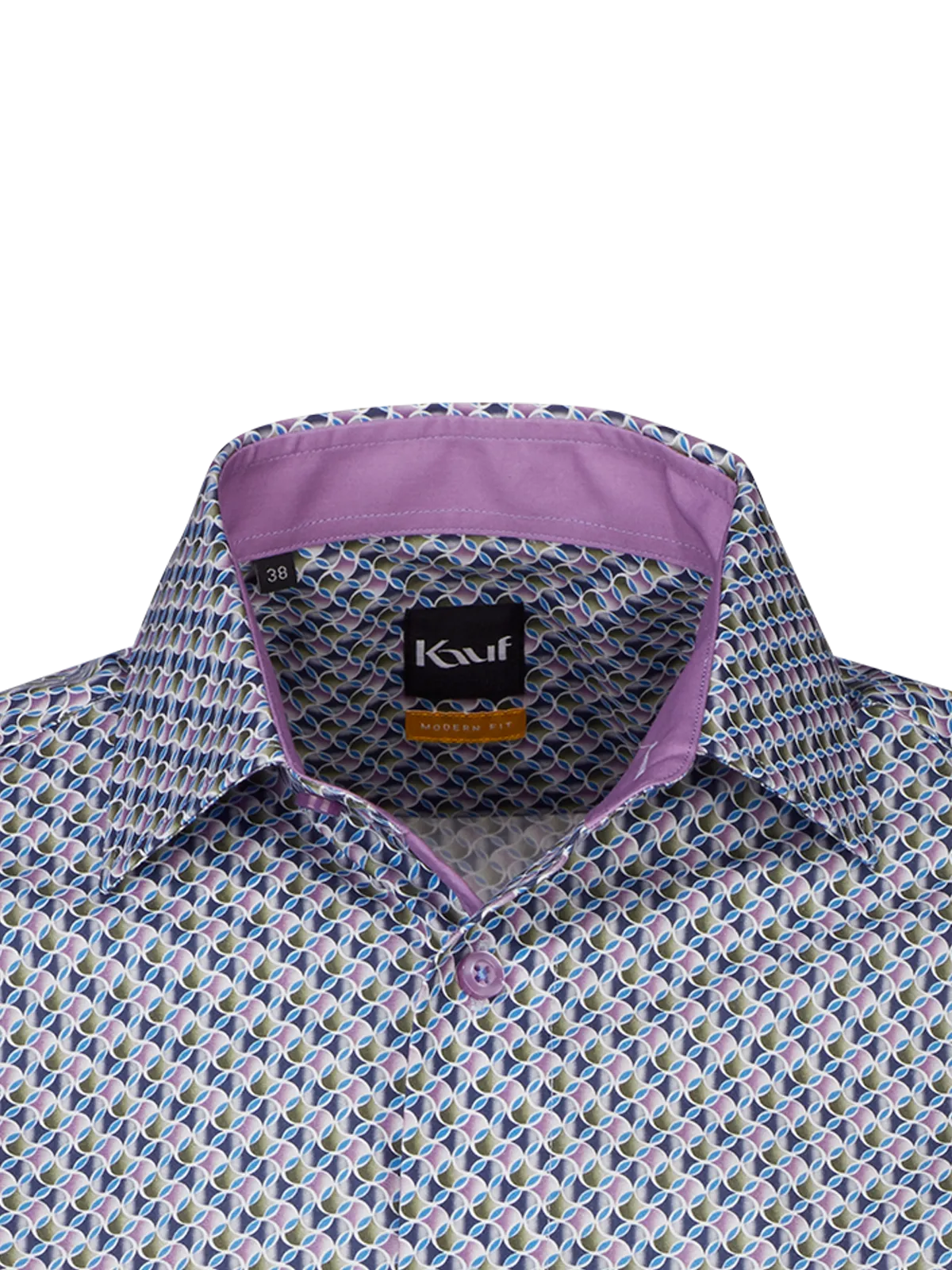 Pisa New Kent Kurzarm regular fit mit Kontrast