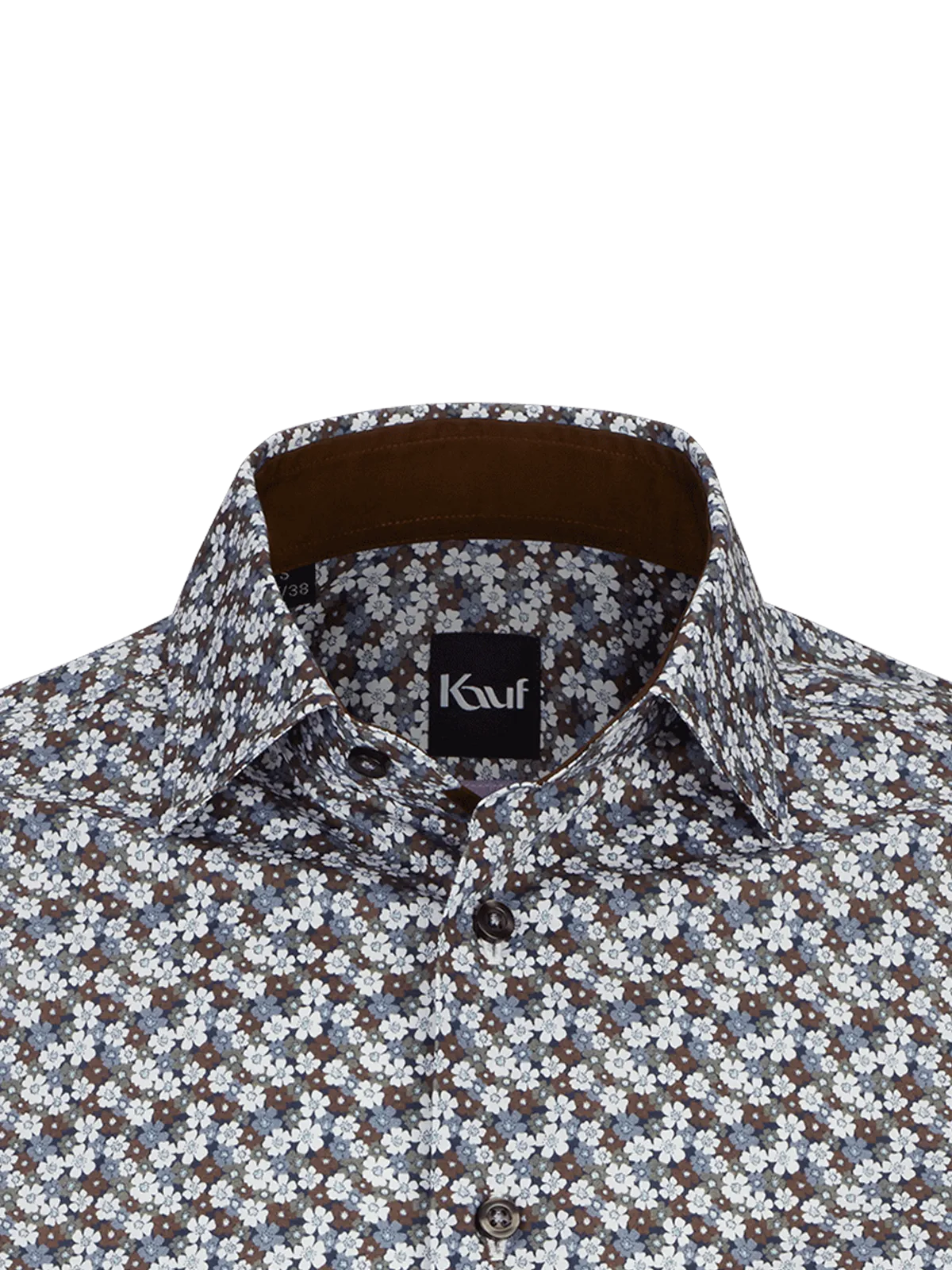 Bari Kent Langarm regular fit mit Kontrast