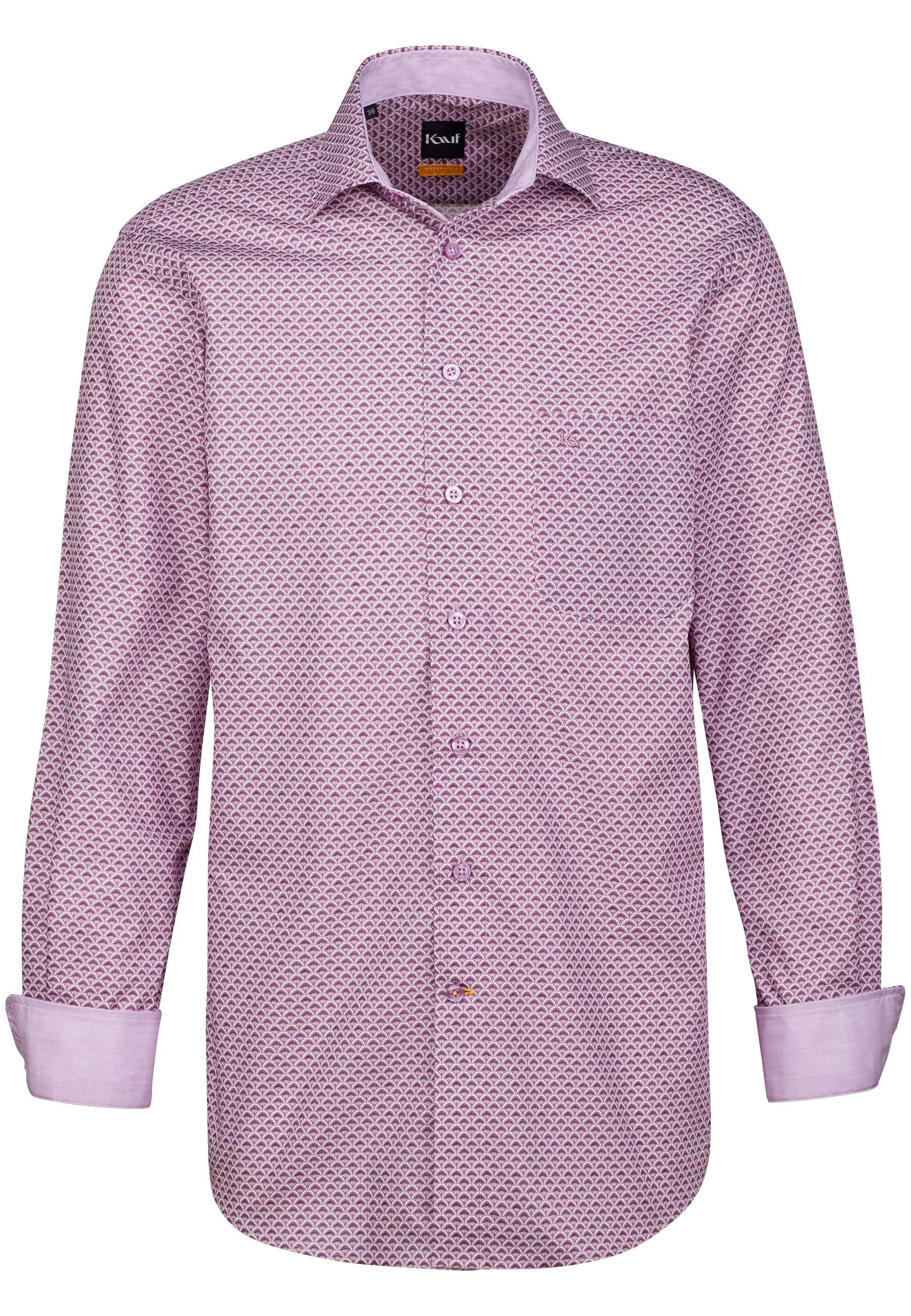 Firenze New Kent modern fit Langarm mit Kontrast