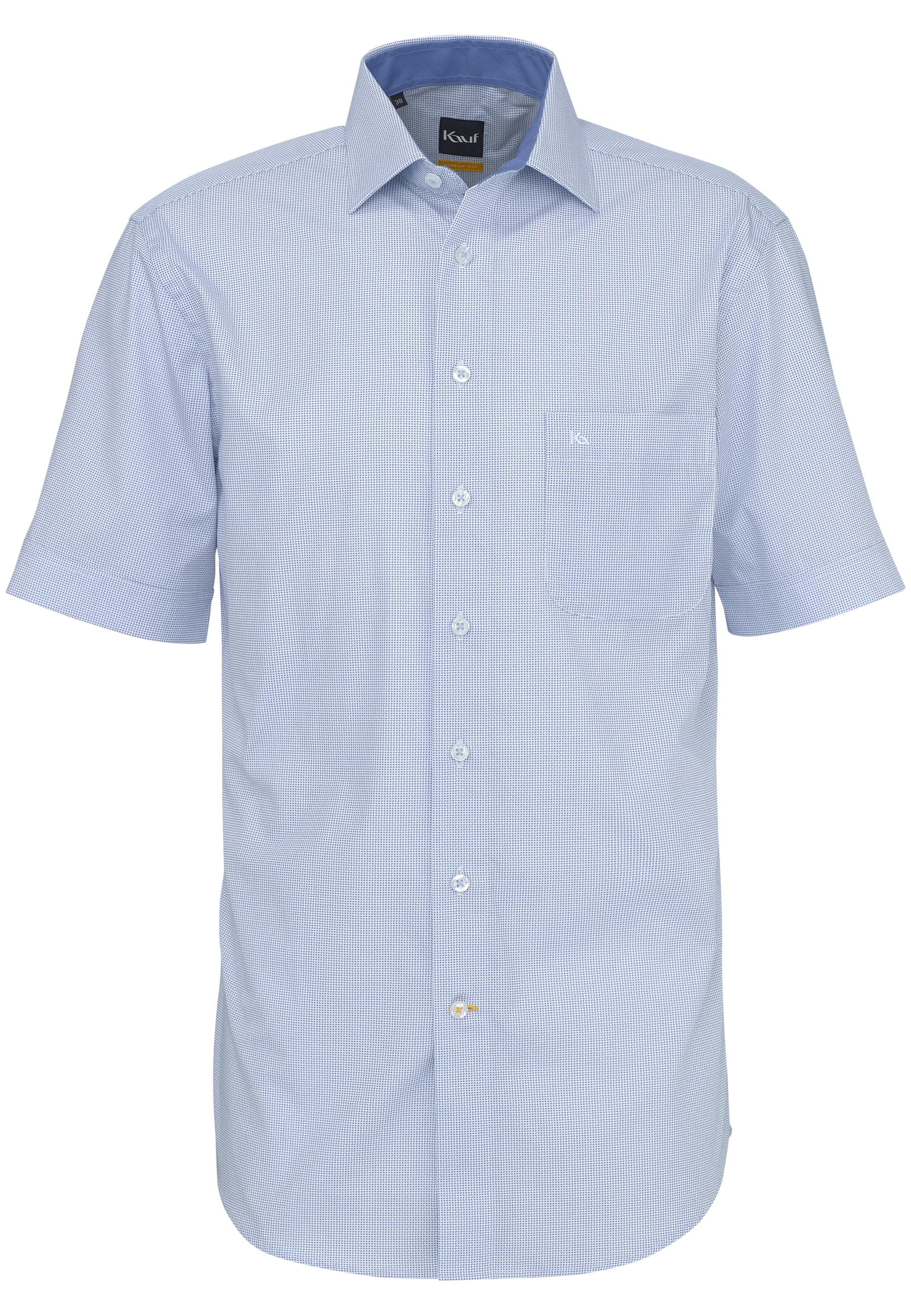 Firenze New Kent Kurzarm modern fit mit Kontrast