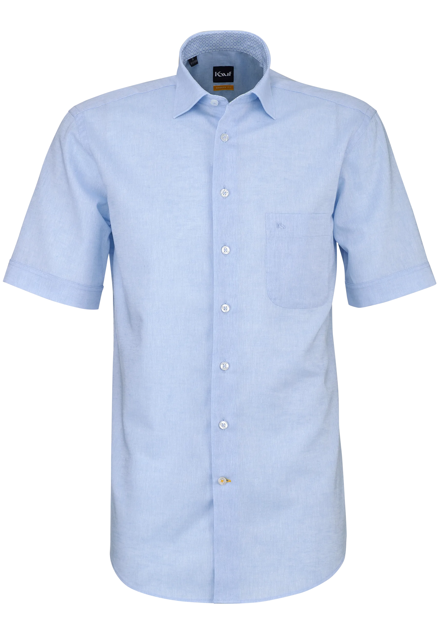 herrenhemd unifarben