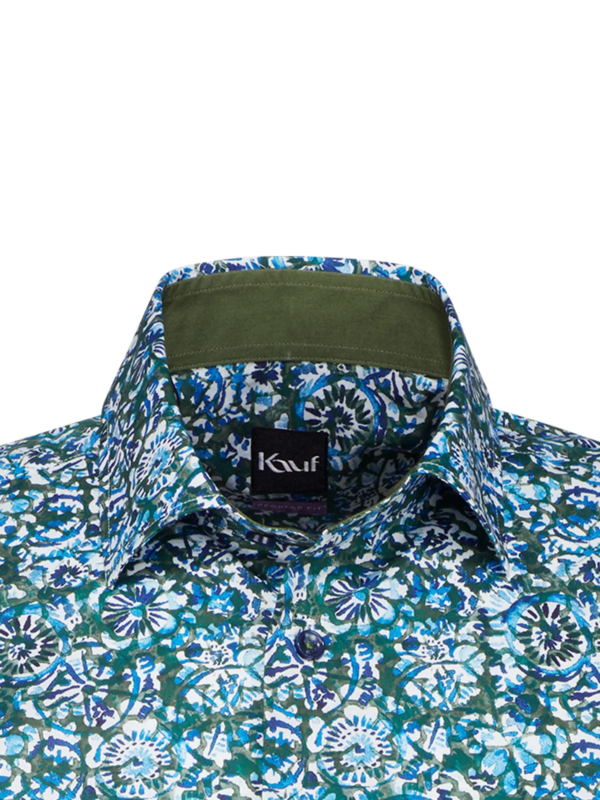 Hemd mit Blumenmuster für Männer Bari Kent von KAU