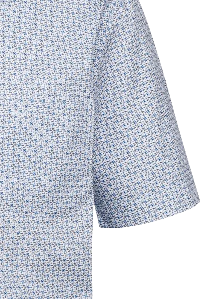 Firenze New Kent Kurzarm modern fit mit Kontrast