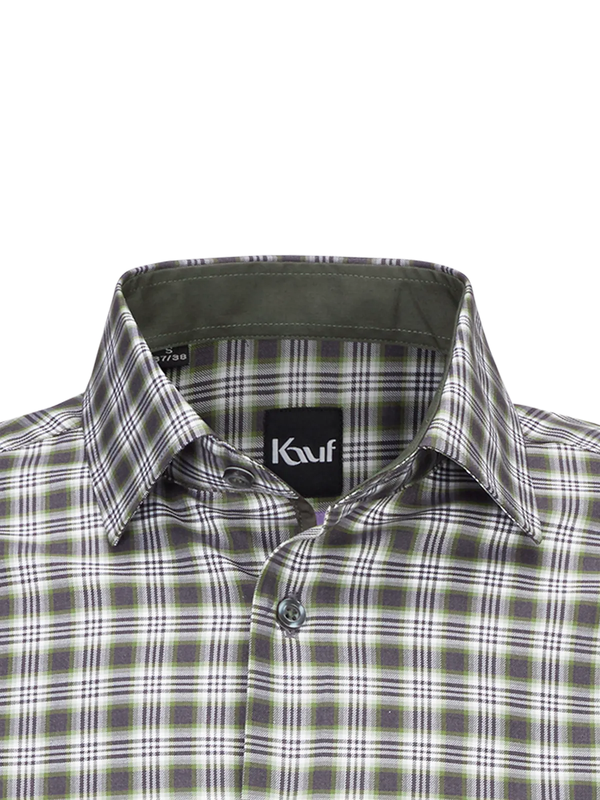 Bari Kent Langarm regular fit mit Kontrast