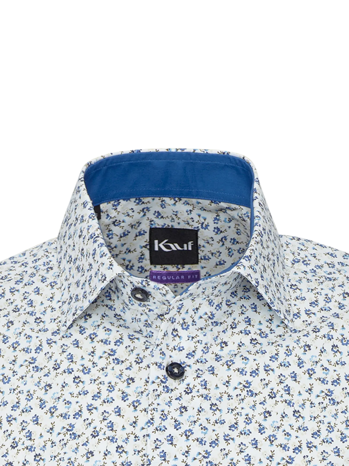 Pisa New Kent Kurzarm regular fit mit Kontrast