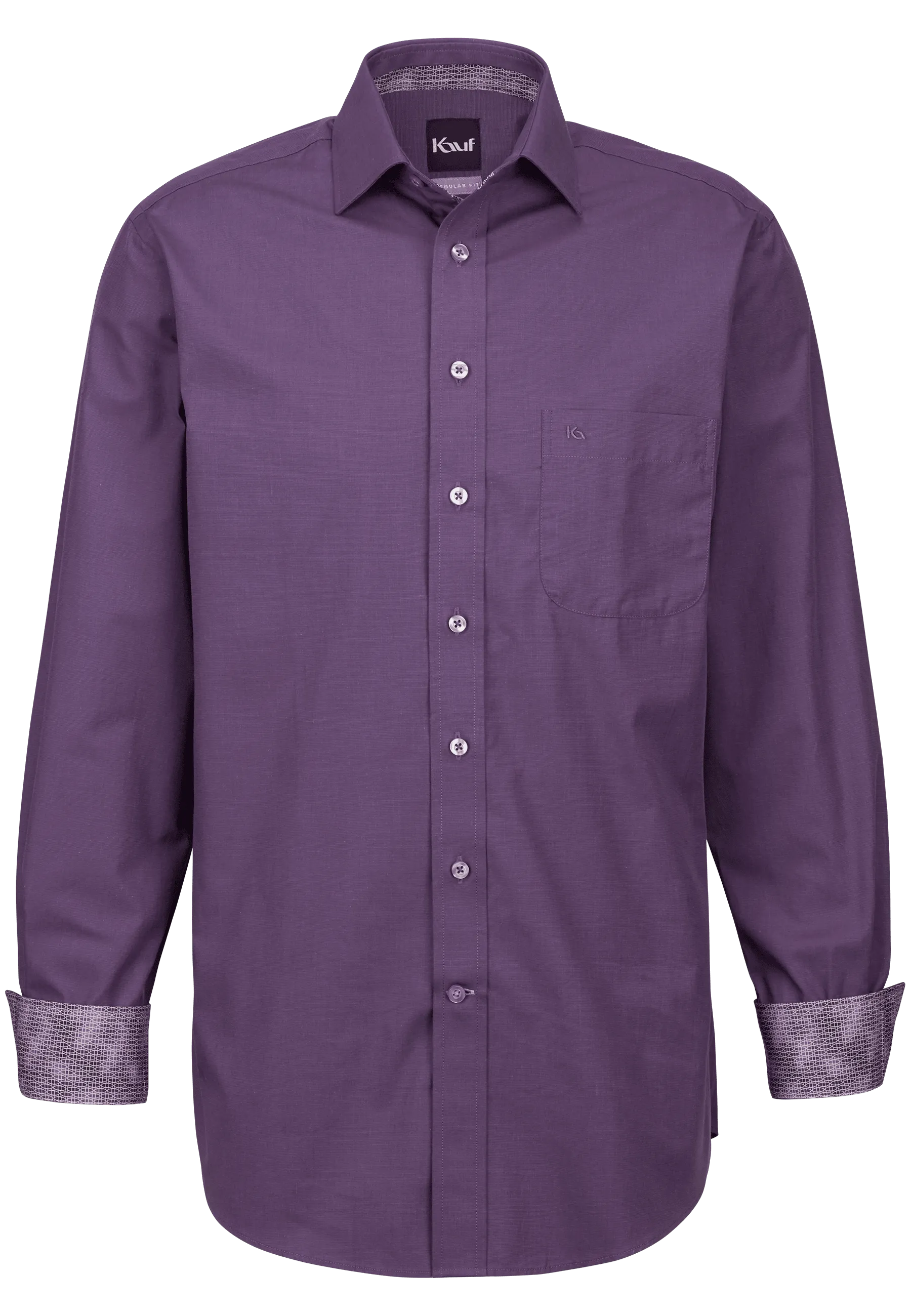 oberhemd mit kontrast