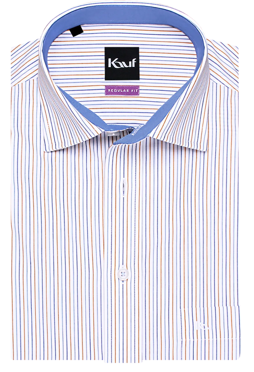 hemd weiss blau