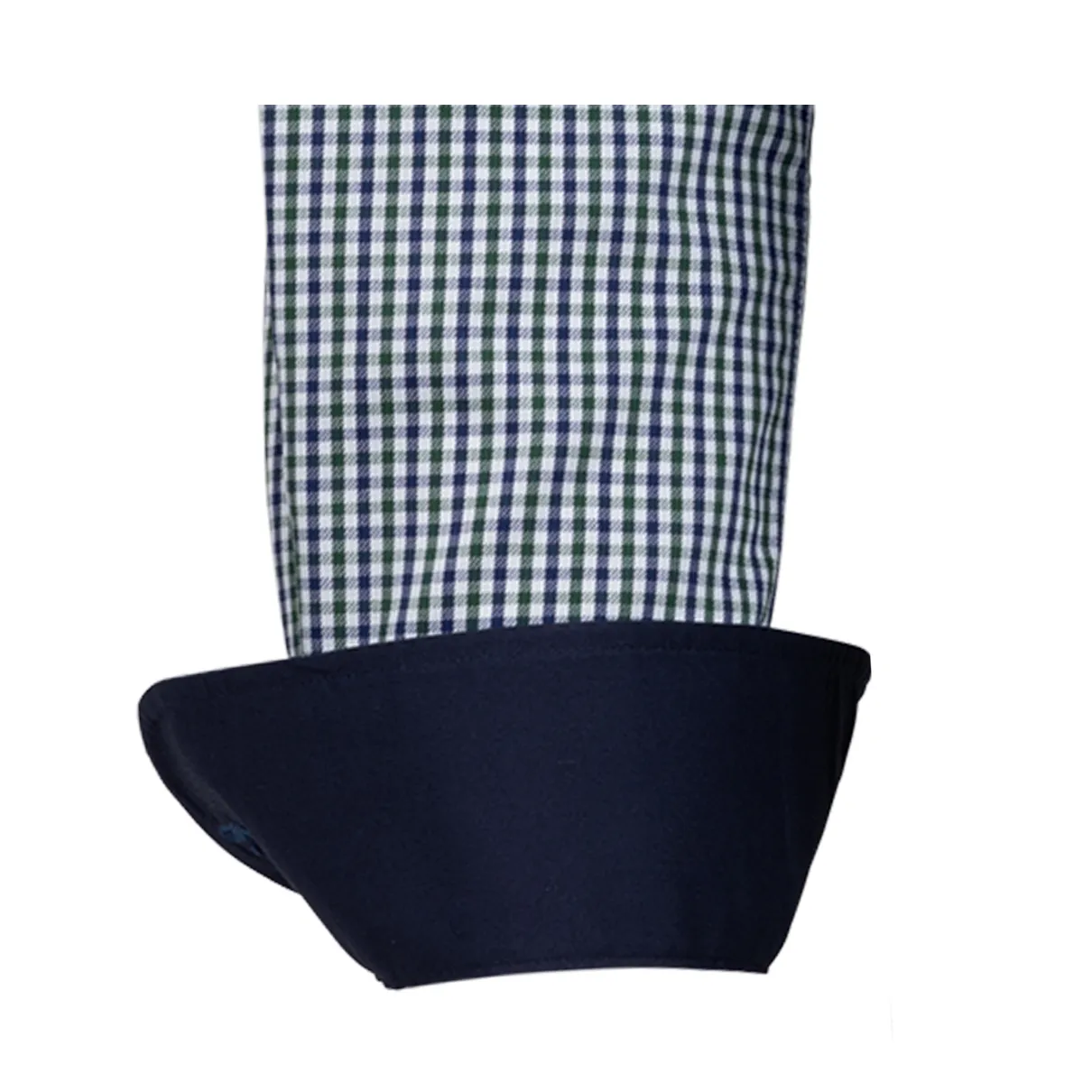 Firenze Button Down Langarm mit Kontrast