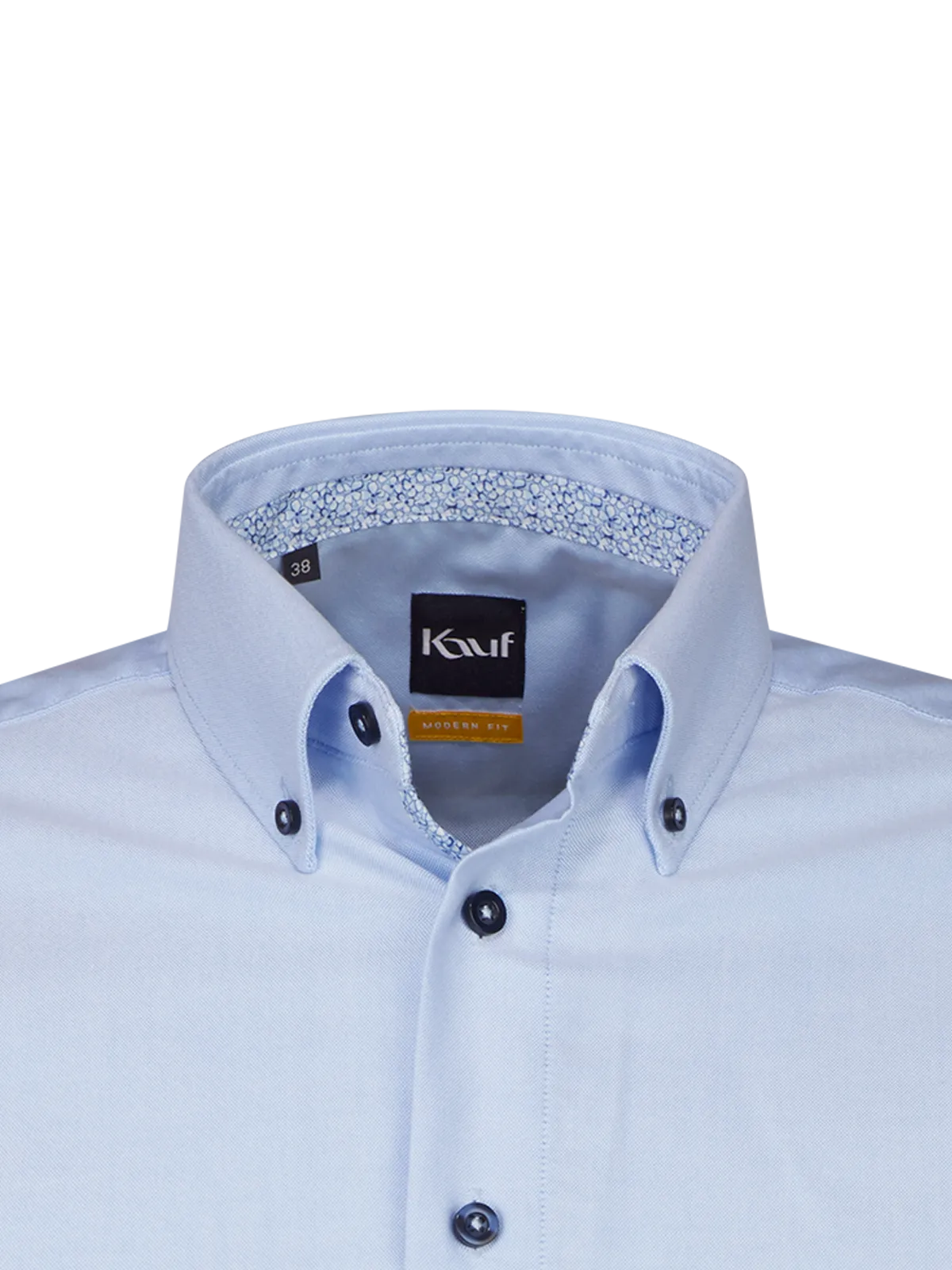 Firenze Button Down Langarm modern fit mit Kontrast