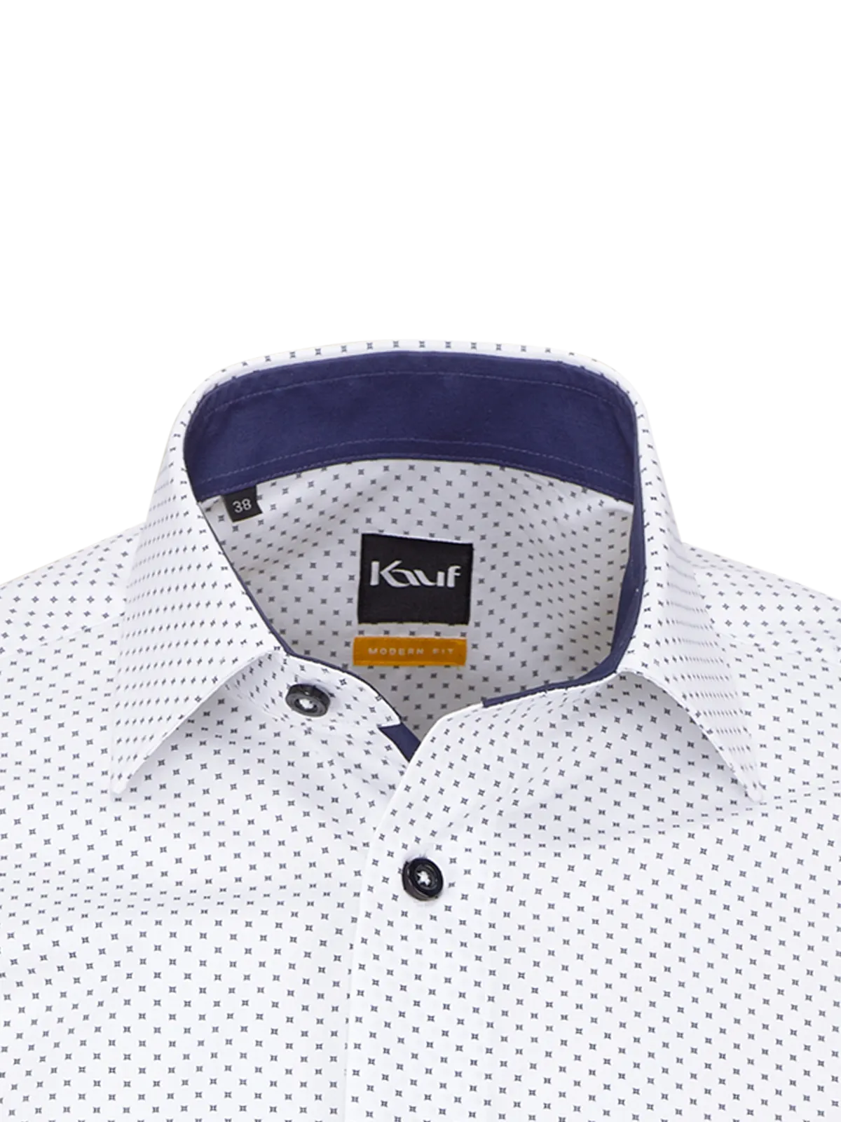 Firenze New Kent long sleeve modern fit with contrast