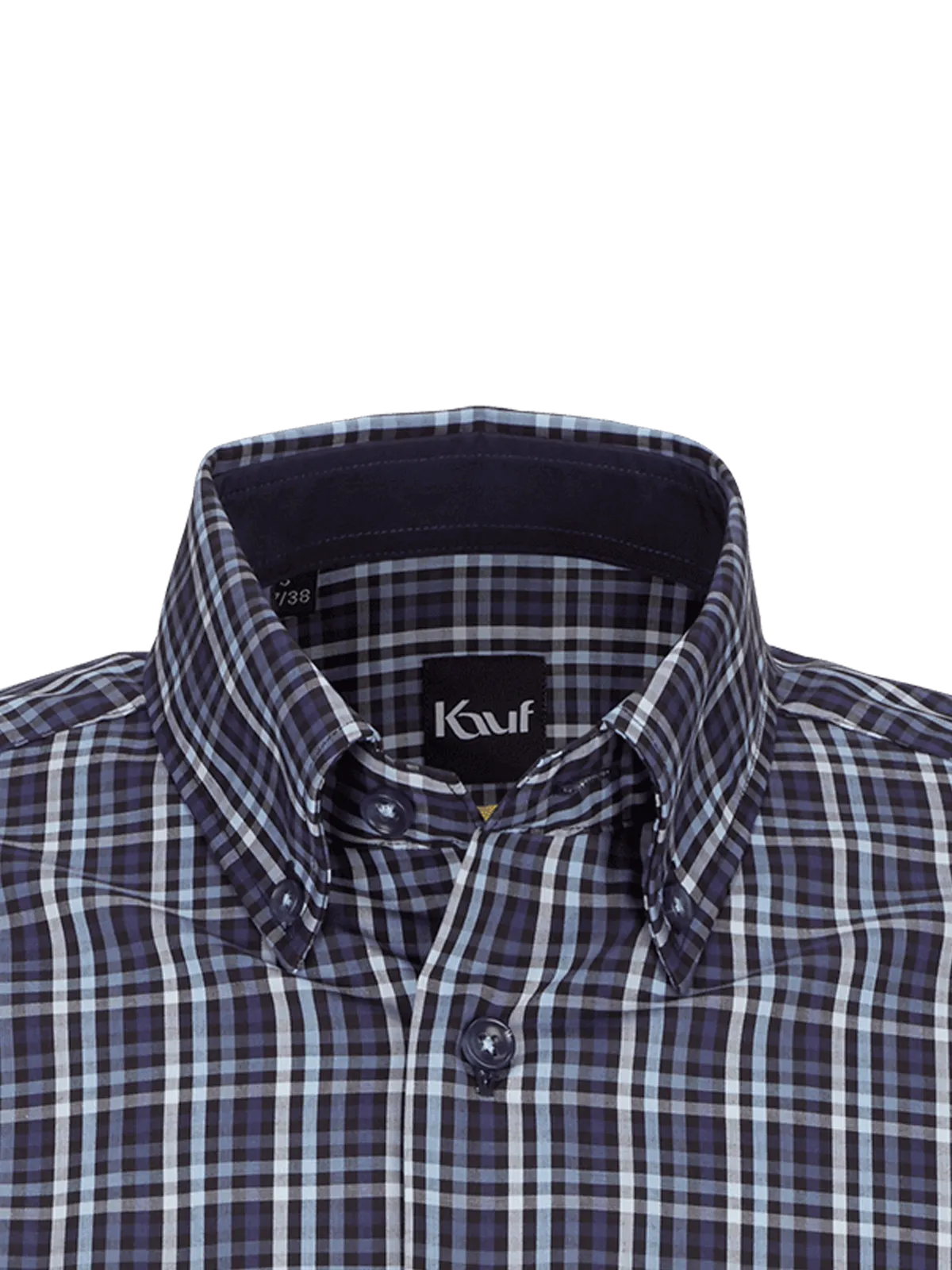 Verona Button Down Langarm modern fit mit Kontrast