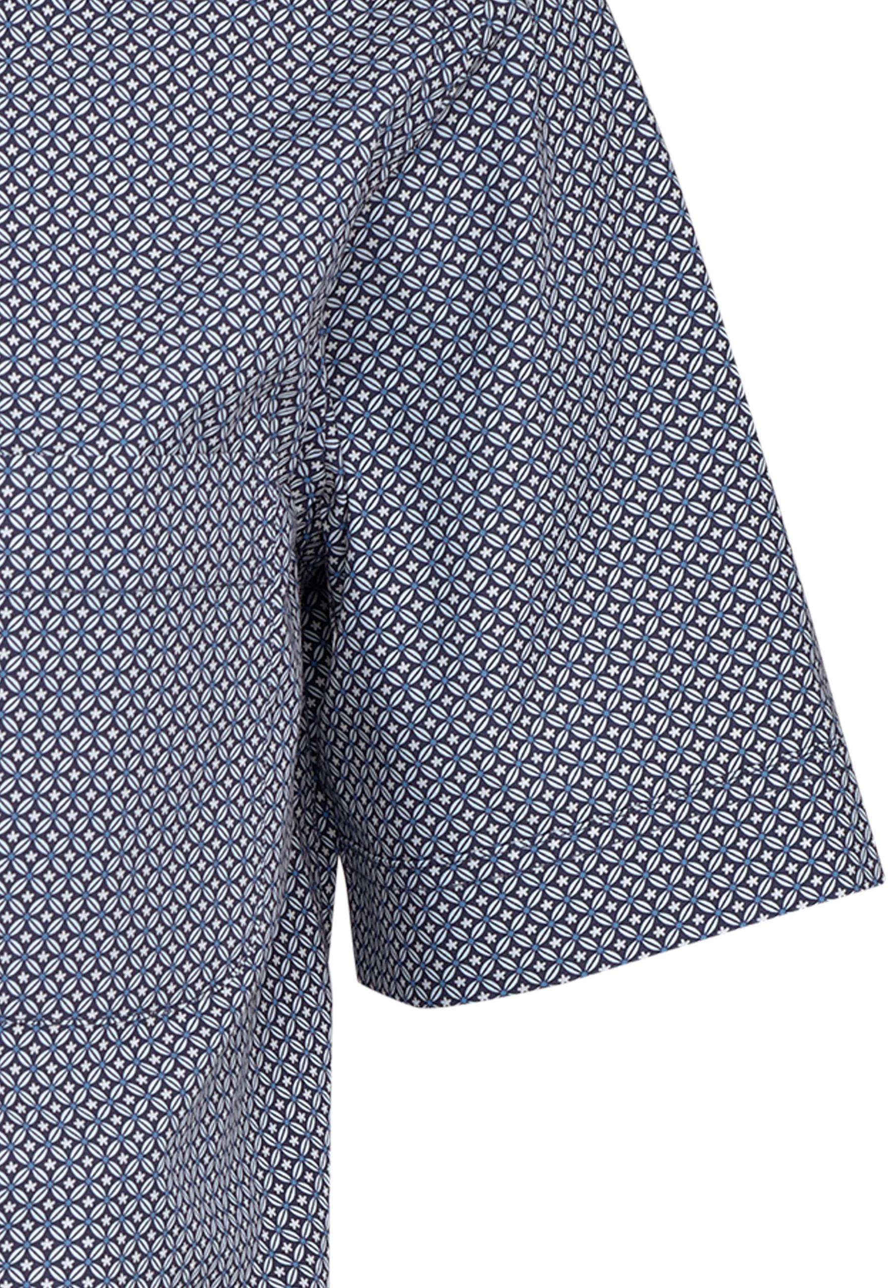 Firenze New Kent Kurzarm modern fit mit Kontrast