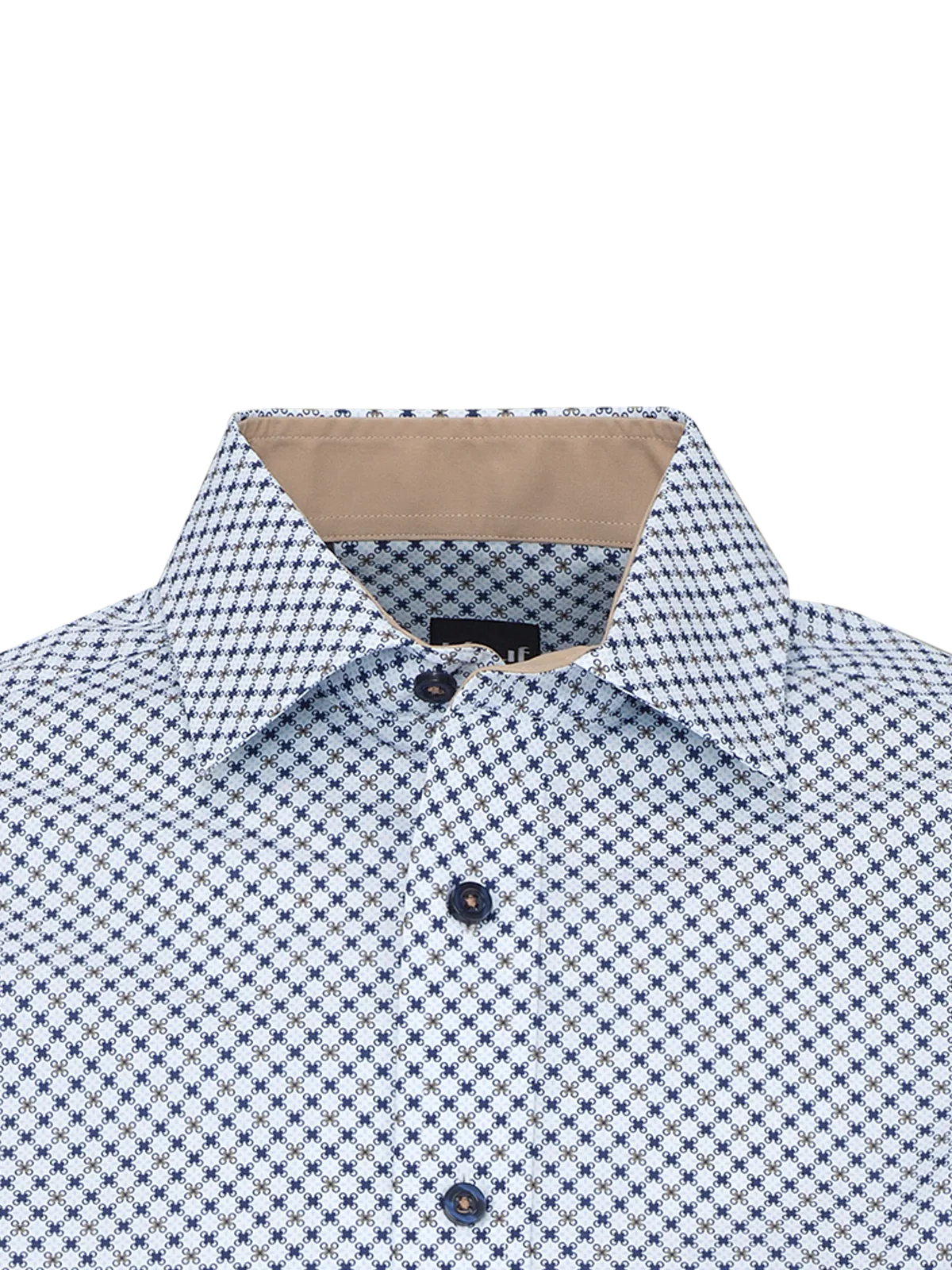 Pisa New Kent Langarm regular fit mit Kontrast