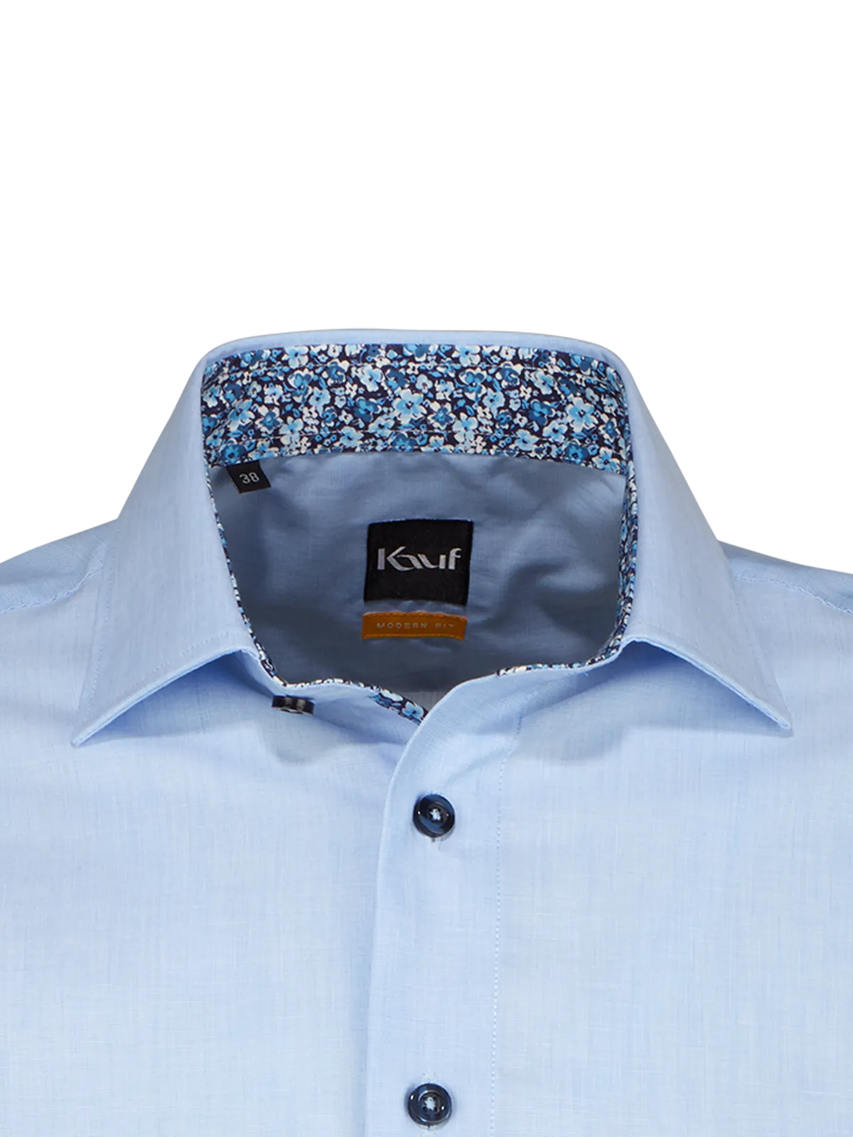 Firenze New Kent modern fit Langarm mit Kontrast